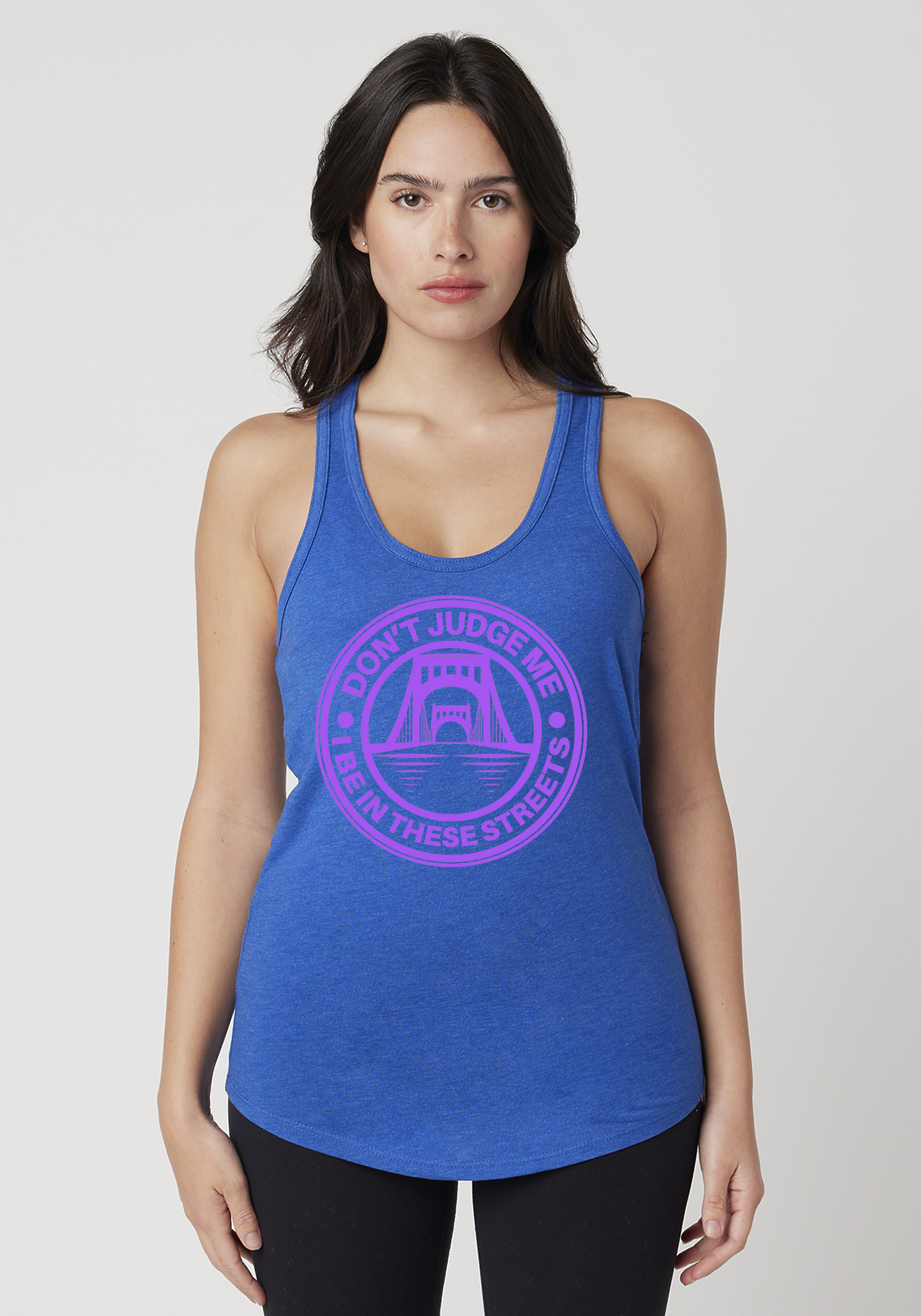 Royal Heather Women's Racerback Tank - The Capital