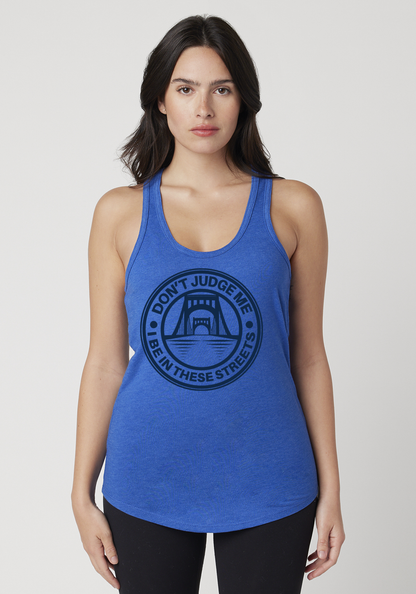 Royal Heather Women's Racerback Tank - The Capital