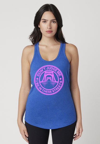 Royal Heather Women's Racerback Tank - The Capital
