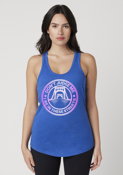 Royal Heather Women's Racerback Tank - The Capital