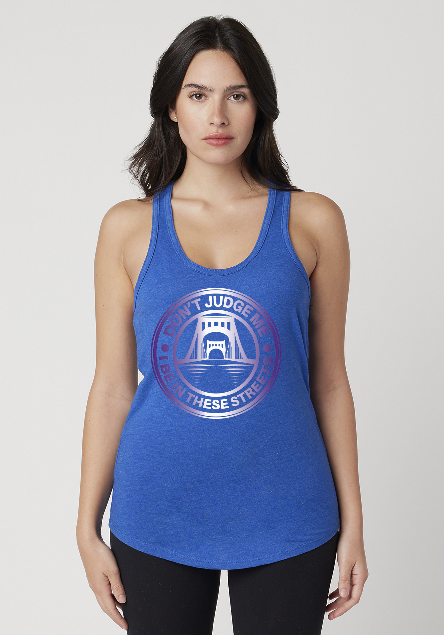 Royal Heather Women's Racerback Tank - The Capital