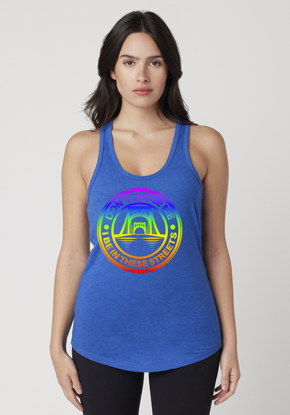 Royal Heather Women's Racerback Tank - The Capital