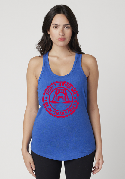 Royal Heather Women's Racerback Tank - The Capital