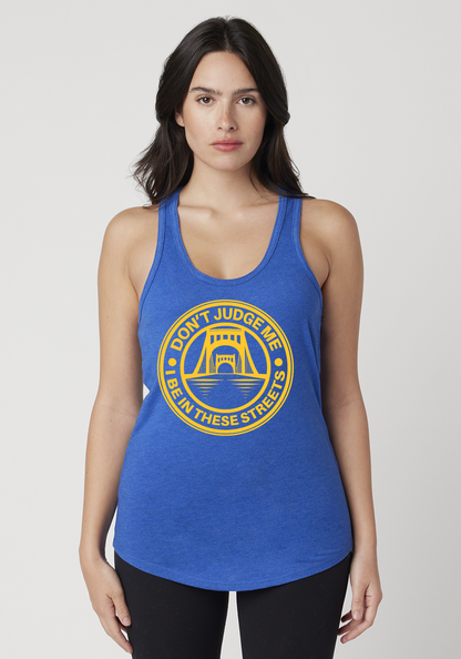 Royal Heather Women's Racerback Tank - The Capital
