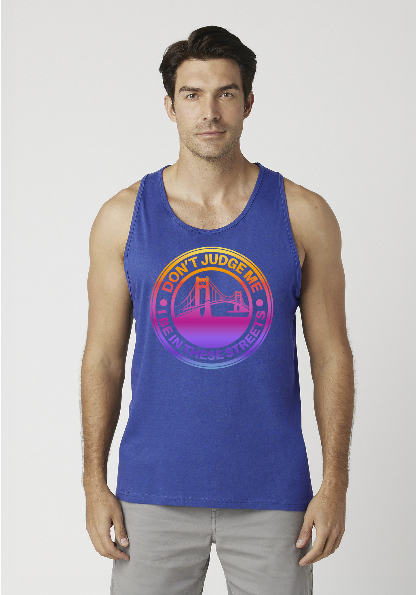 Royal Blue Men's Tank Top - The Bay