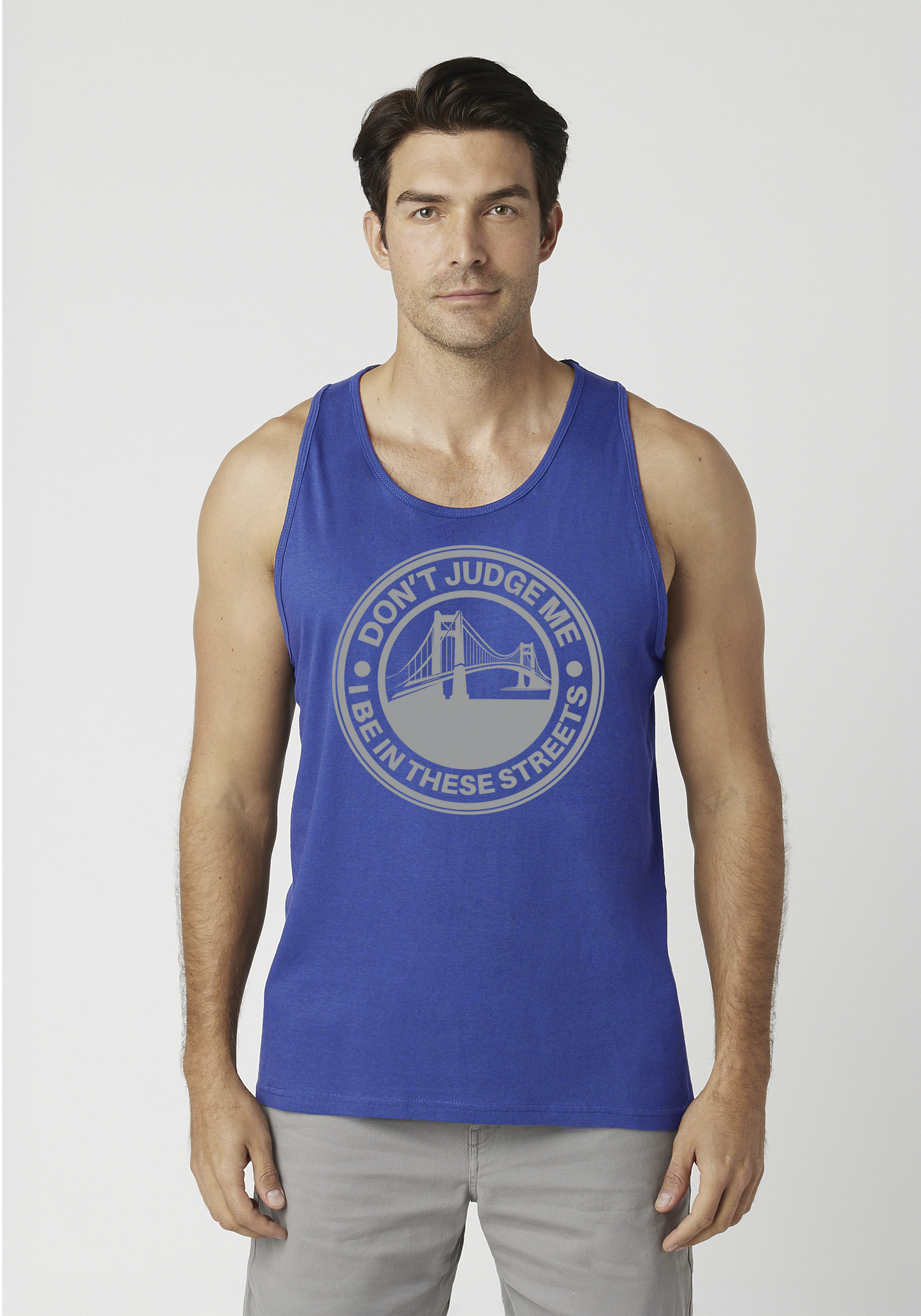 Royal Blue Men's Tank Top - The Bay