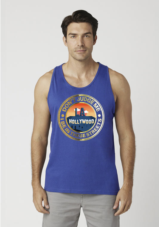 Royal Blue Men's Tank Top - Hollywood