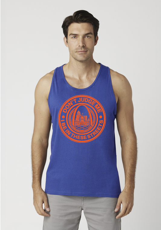Royal Blue Men's Tank Top - The Lou