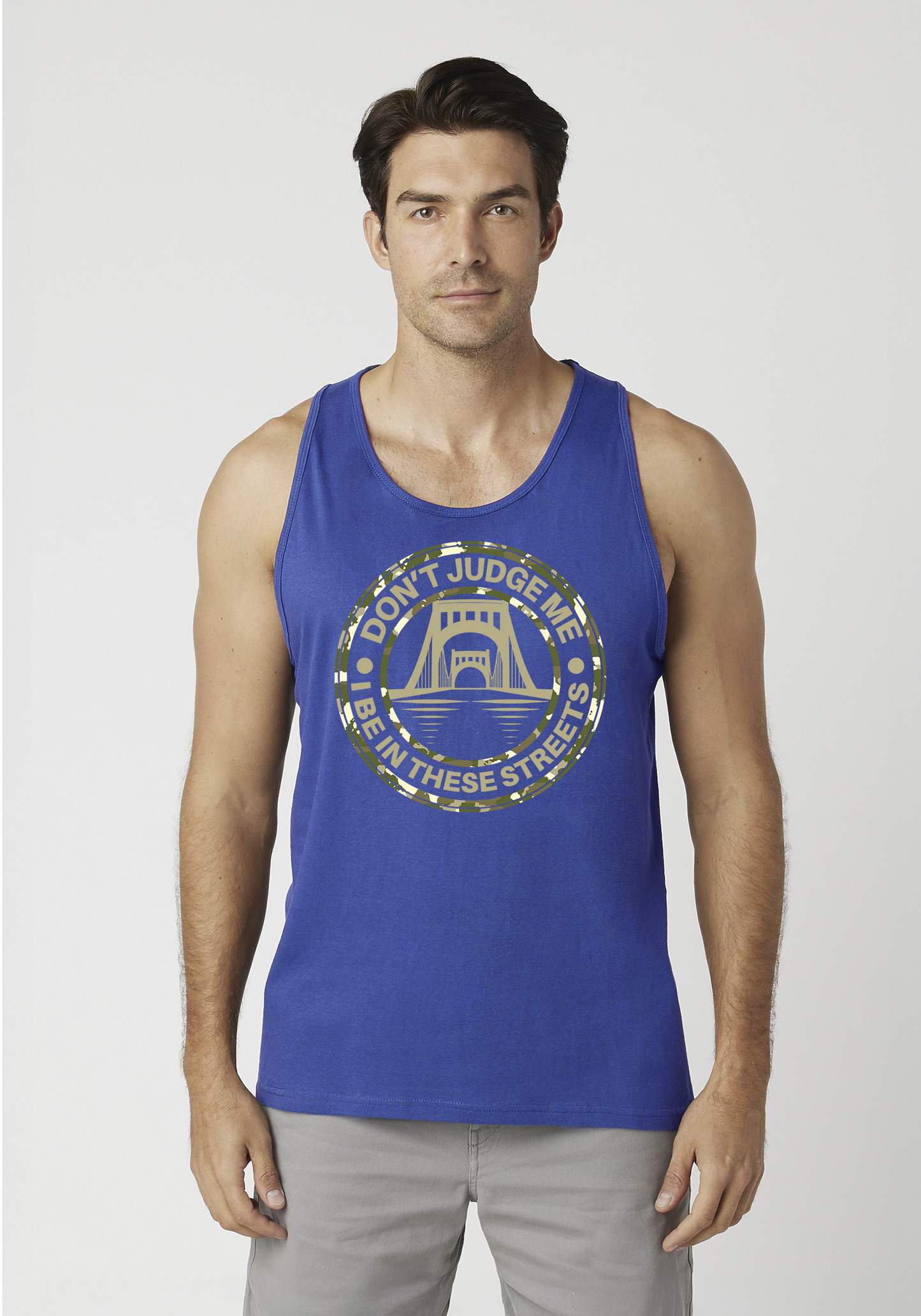 Royal Blue Men's Tank Top - The Capital