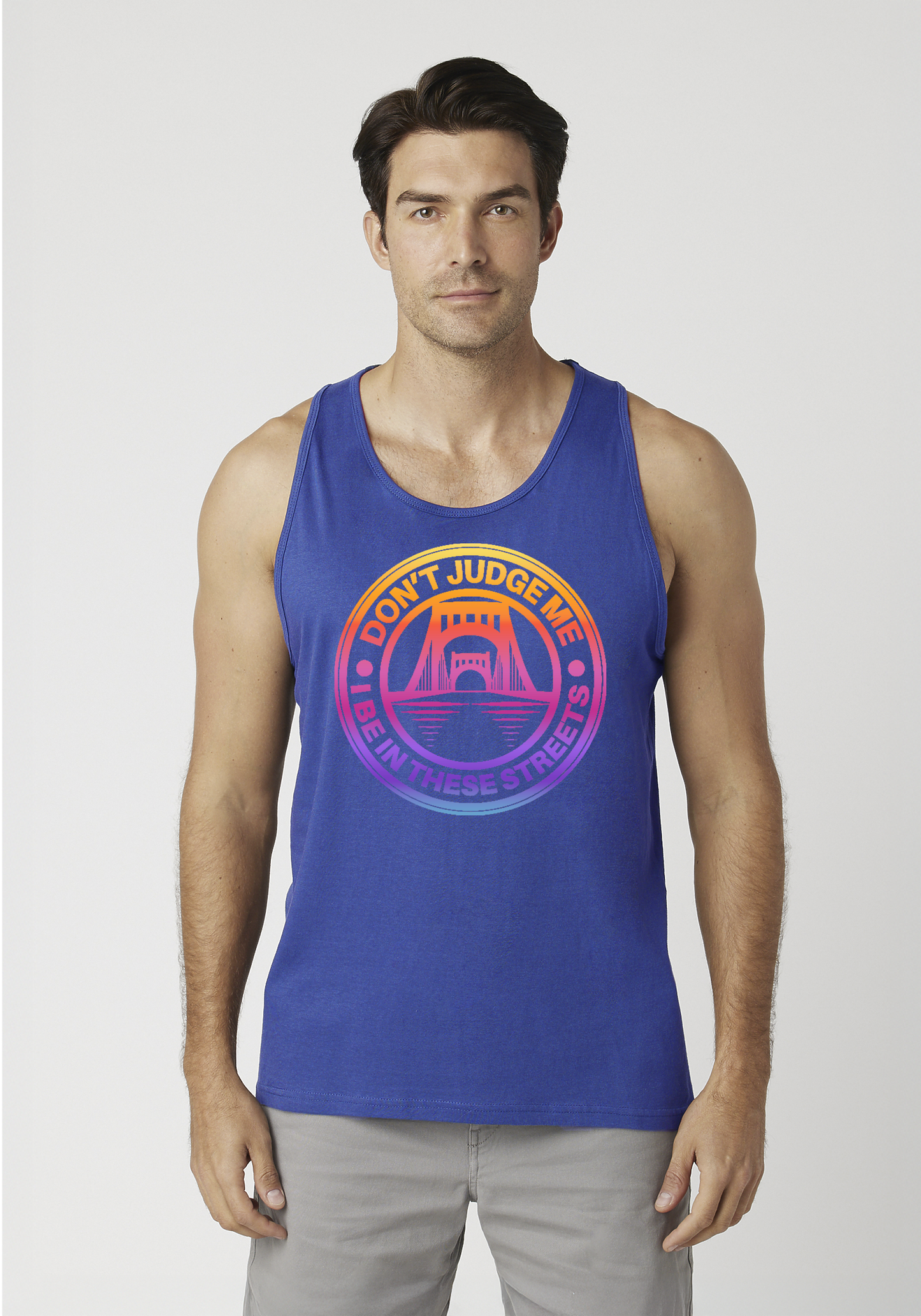 Royal Blue Men's Tank Top - The Capital