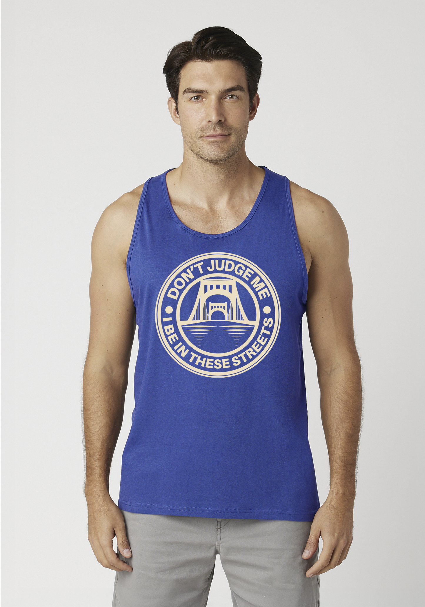 Royal Blue Men's Tank Top - The Capital