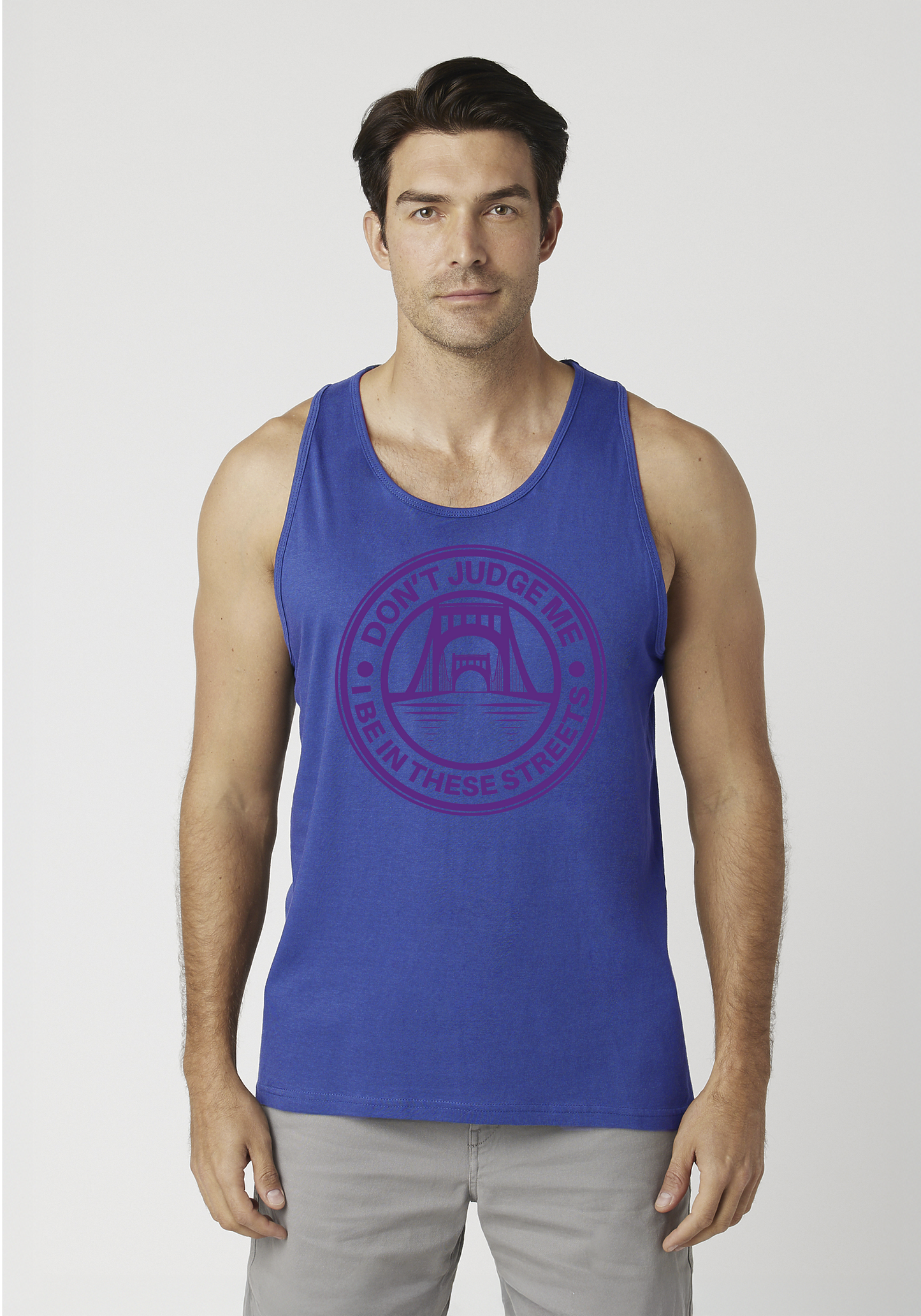 Royal Blue Men's Tank Top - The Capital
