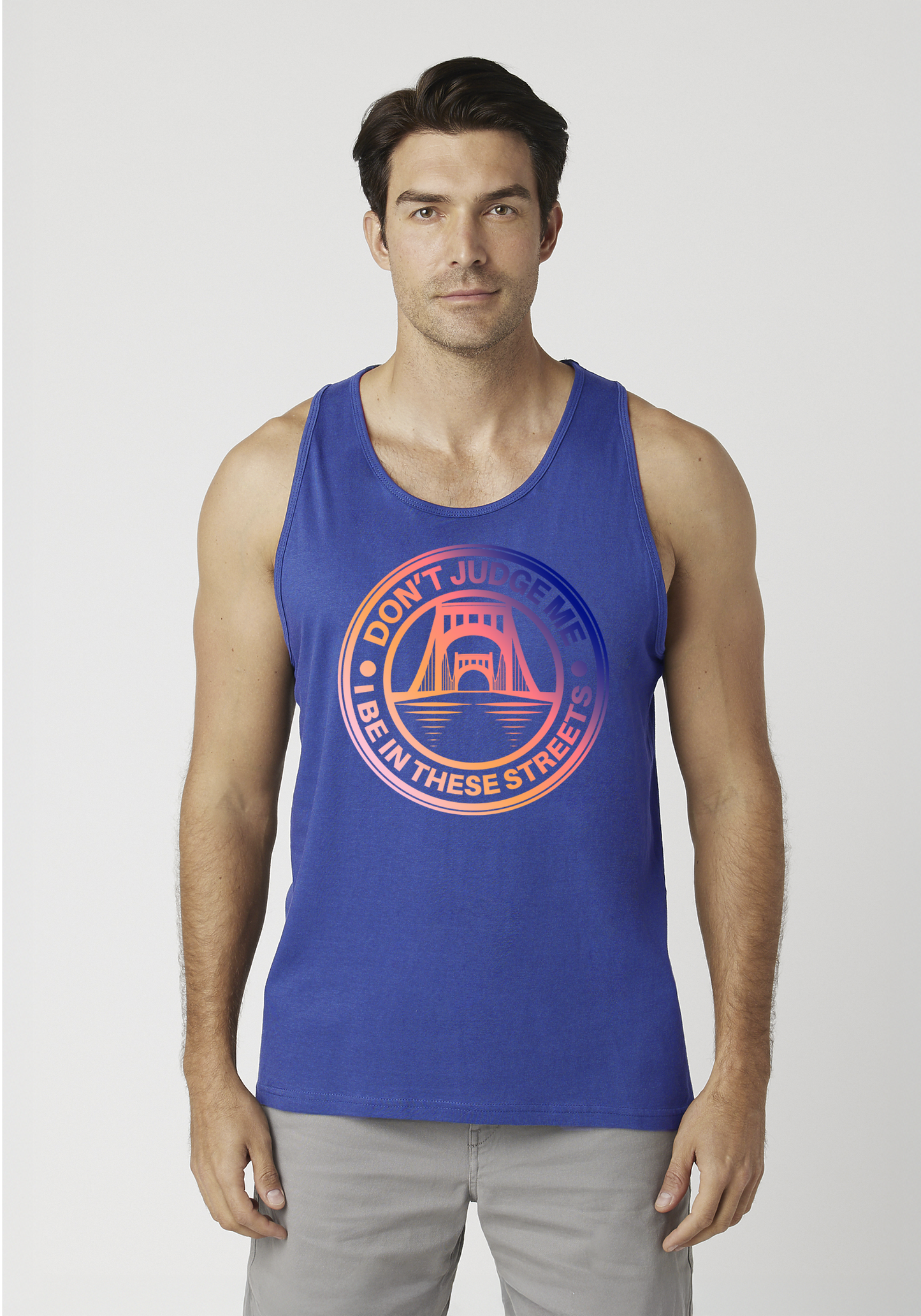 Royal Blue Men's Tank Top - The Capital