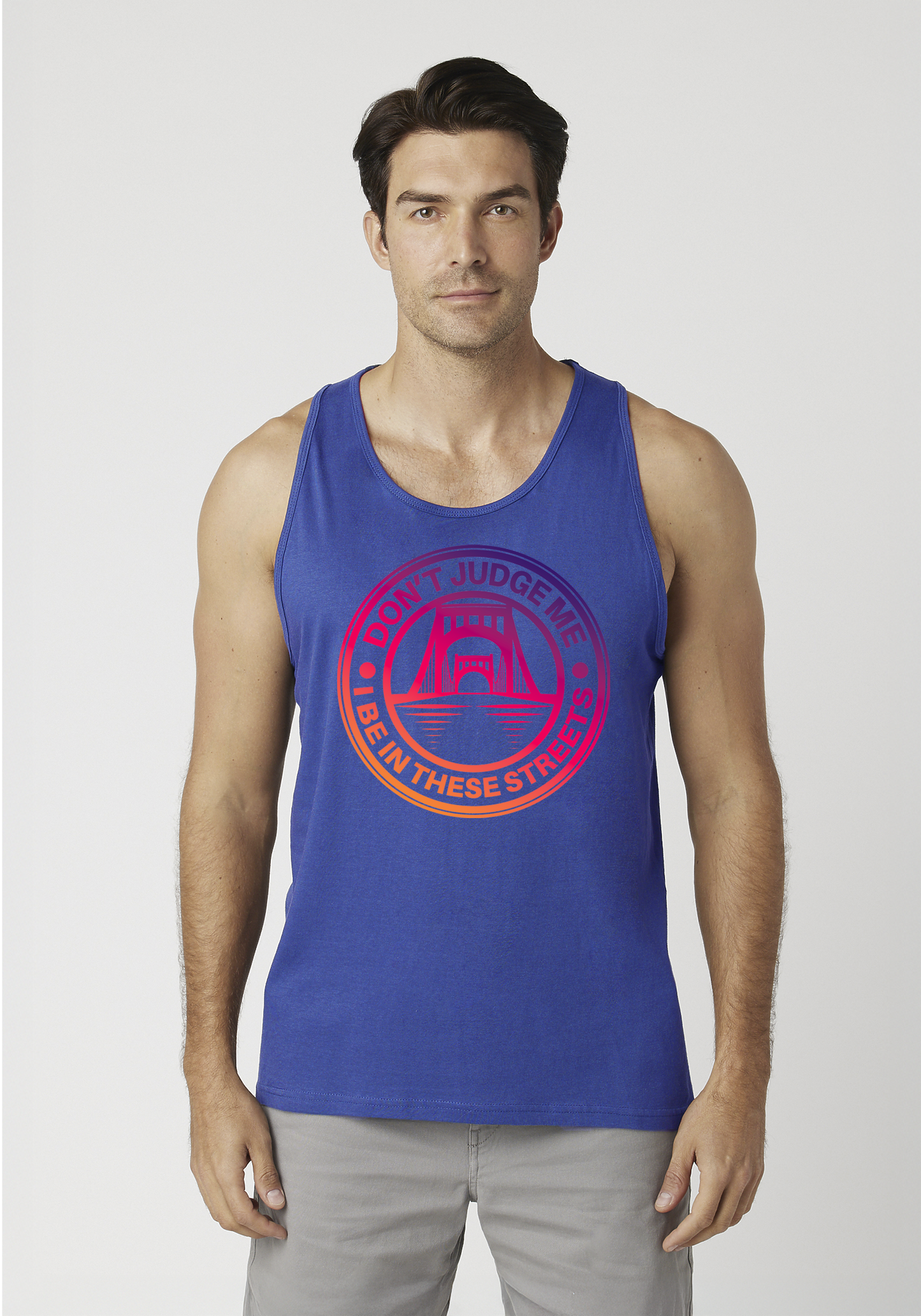 Royal Blue Men's Tank Top - The Capital