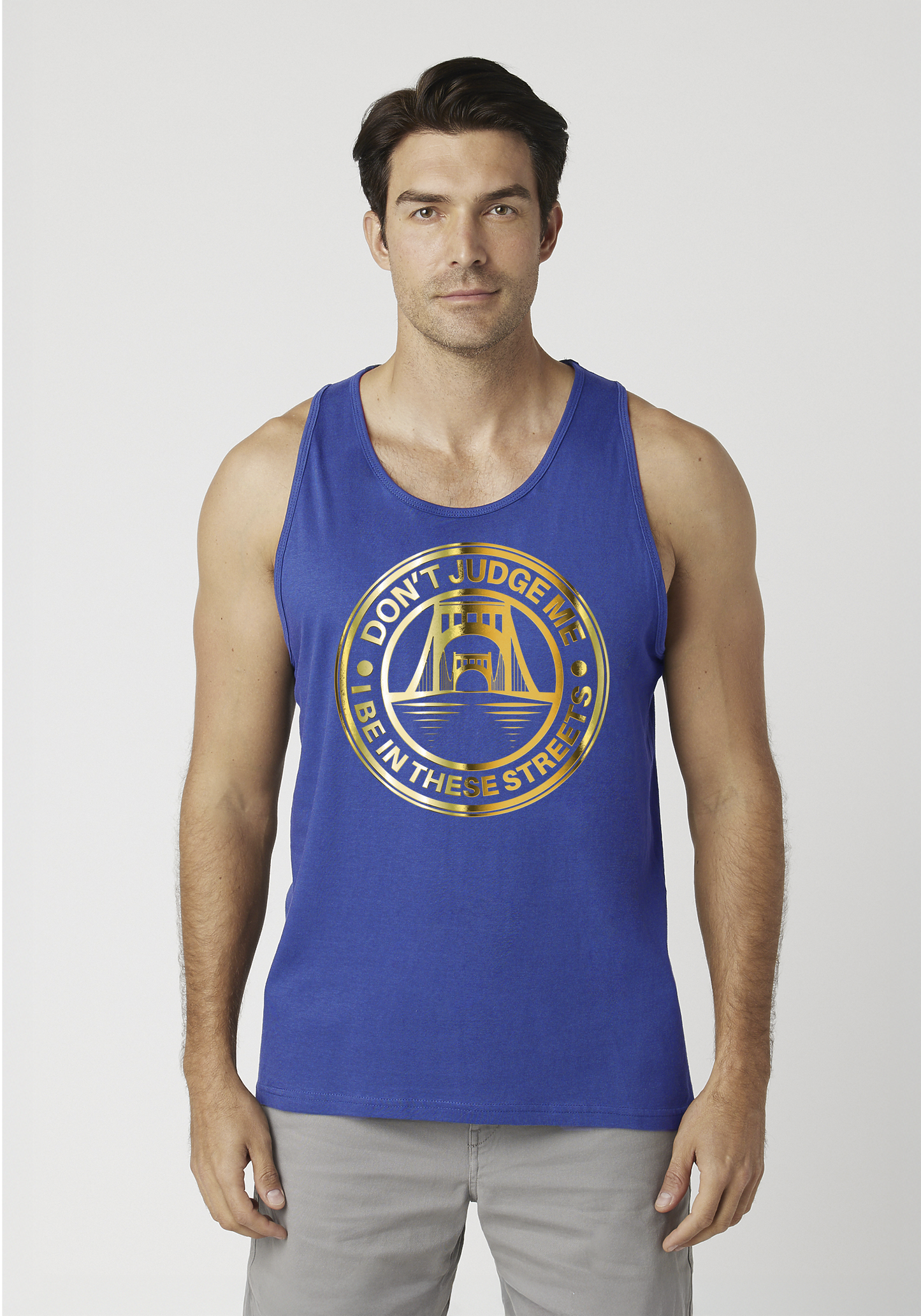 Royal Blue Men's Tank Top - The Capital