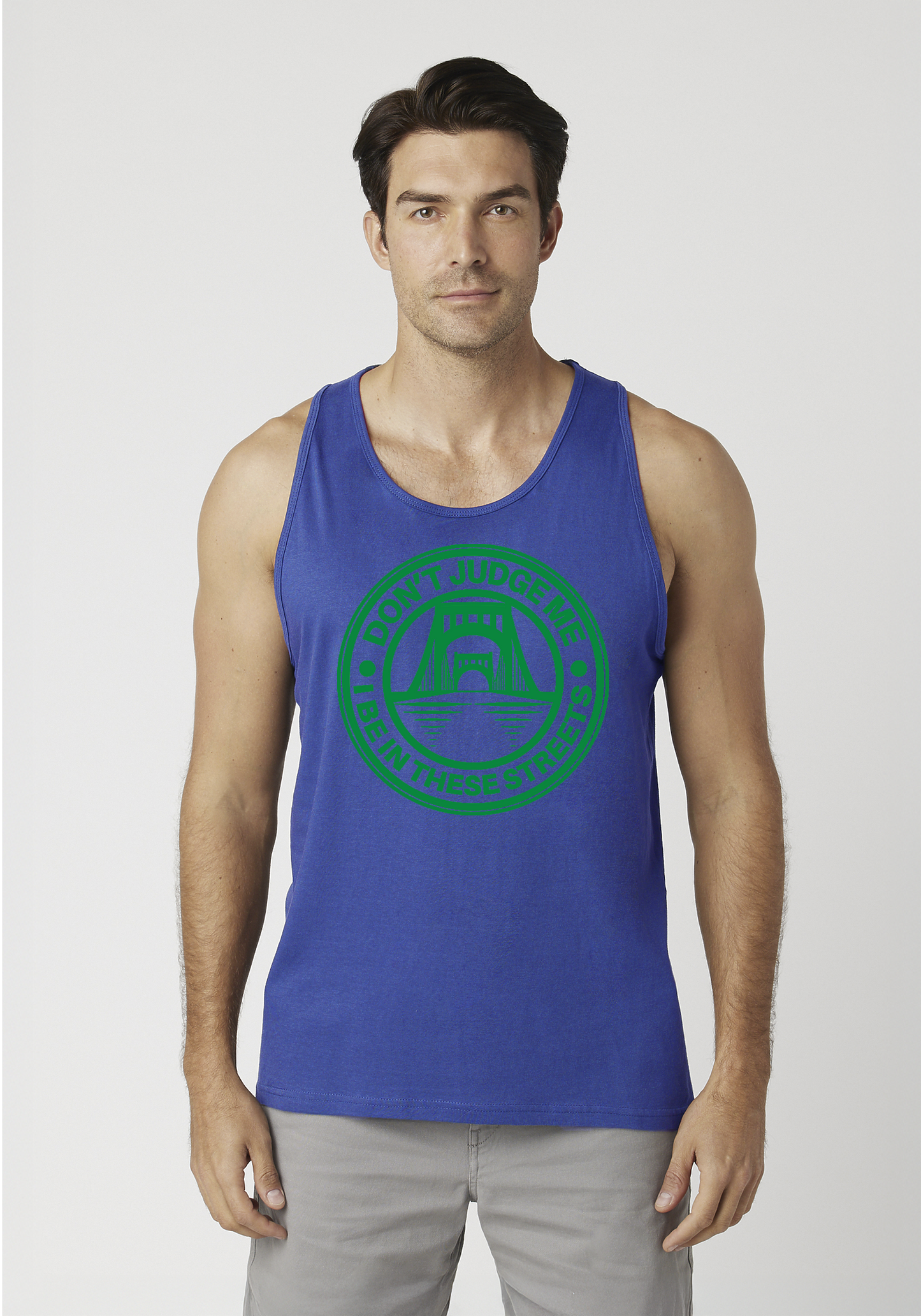 Royal Blue Men's Tank Top - The Capital