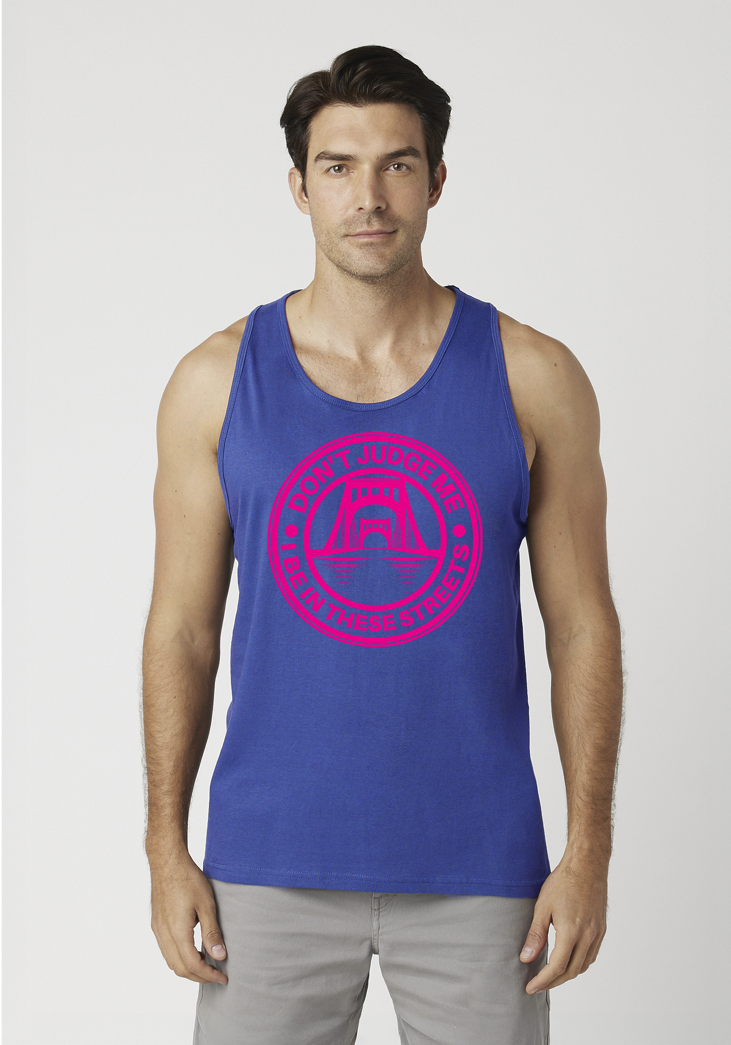 Royal Blue Men's Tank Top - The Capital