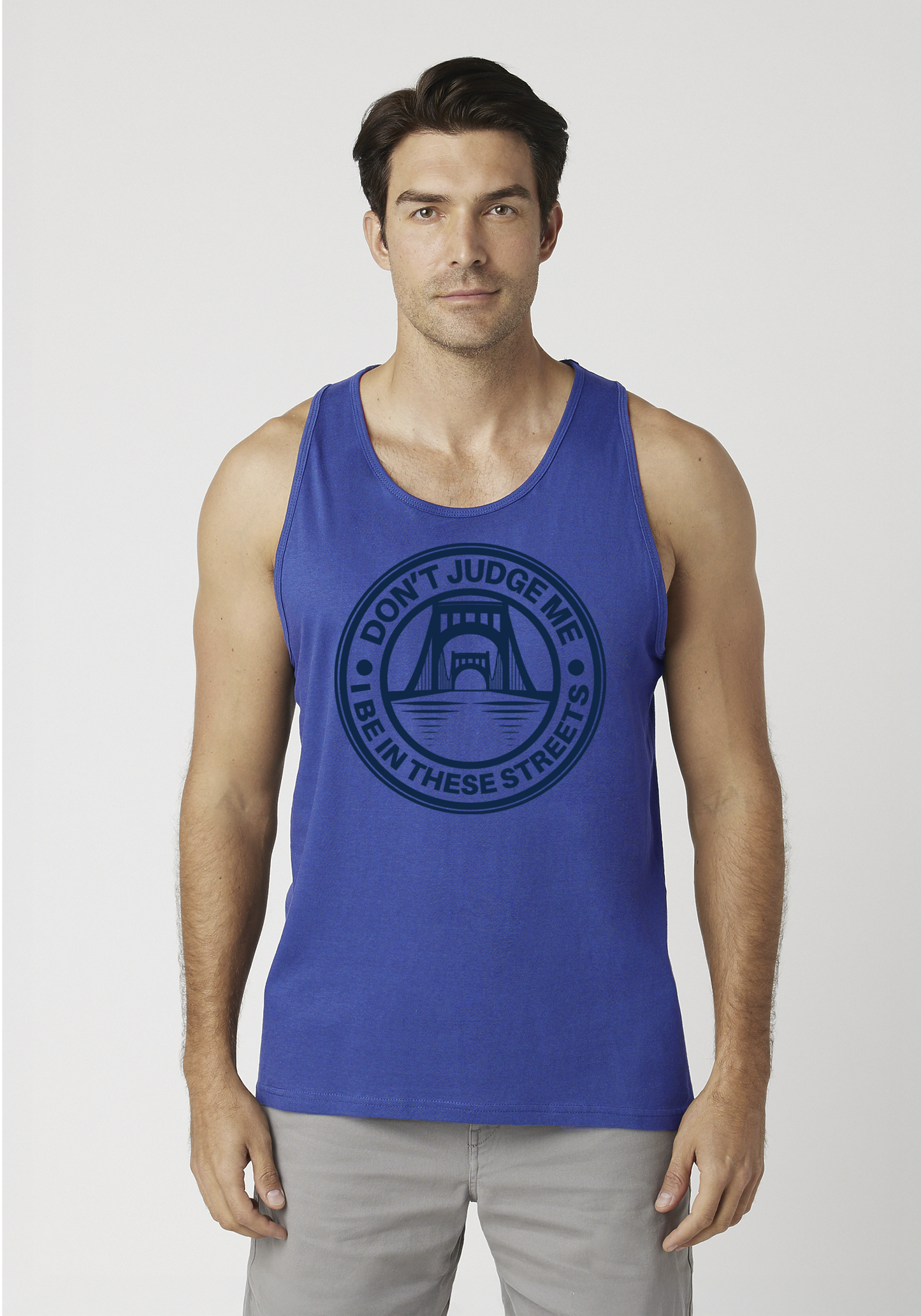Royal Blue Men's Tank Top - The Capital