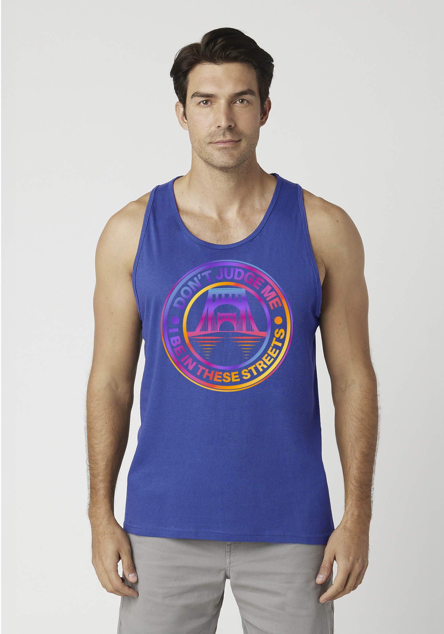 Royal Blue Men's Tank Top - The Capital