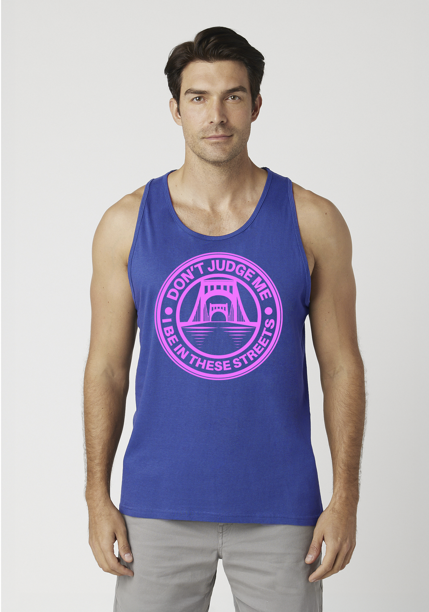 Royal Blue Men's Tank Top - The Capital