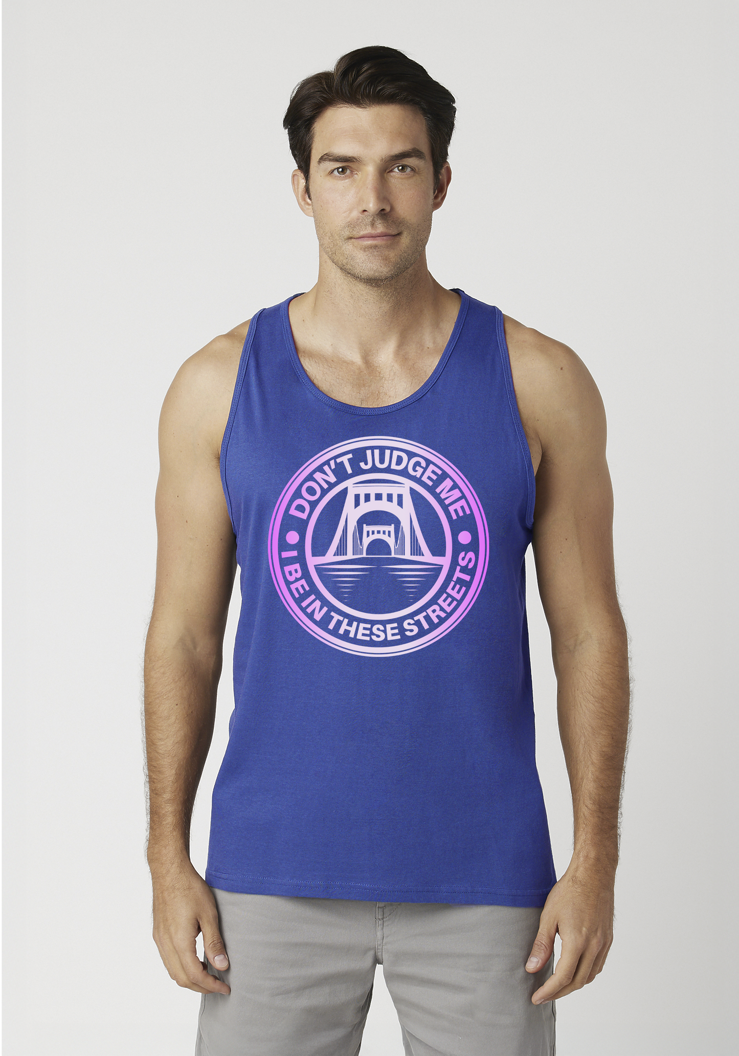 Royal Blue Men's Tank Top - The Capital