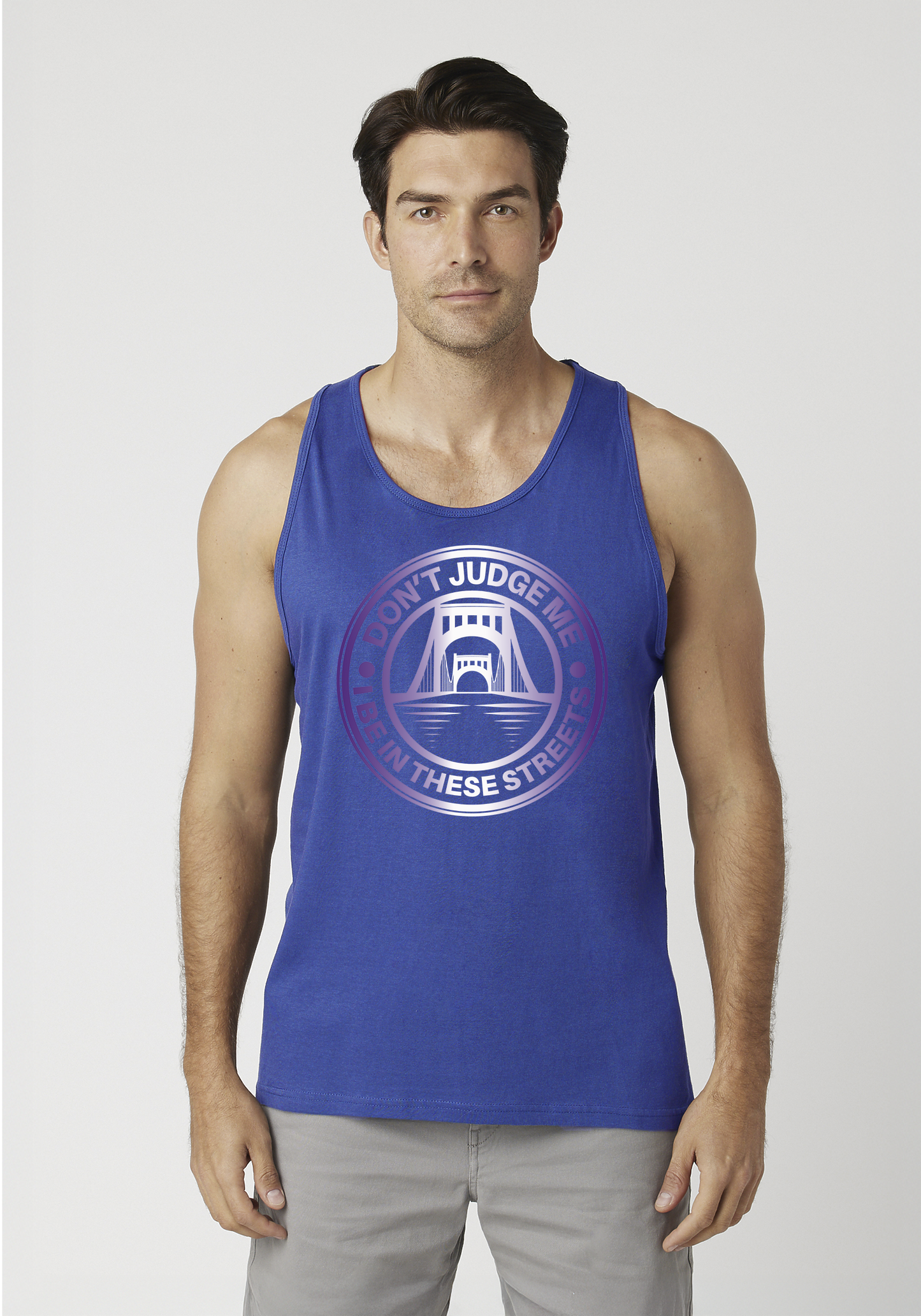 Royal Blue Men's Tank Top - The Capital