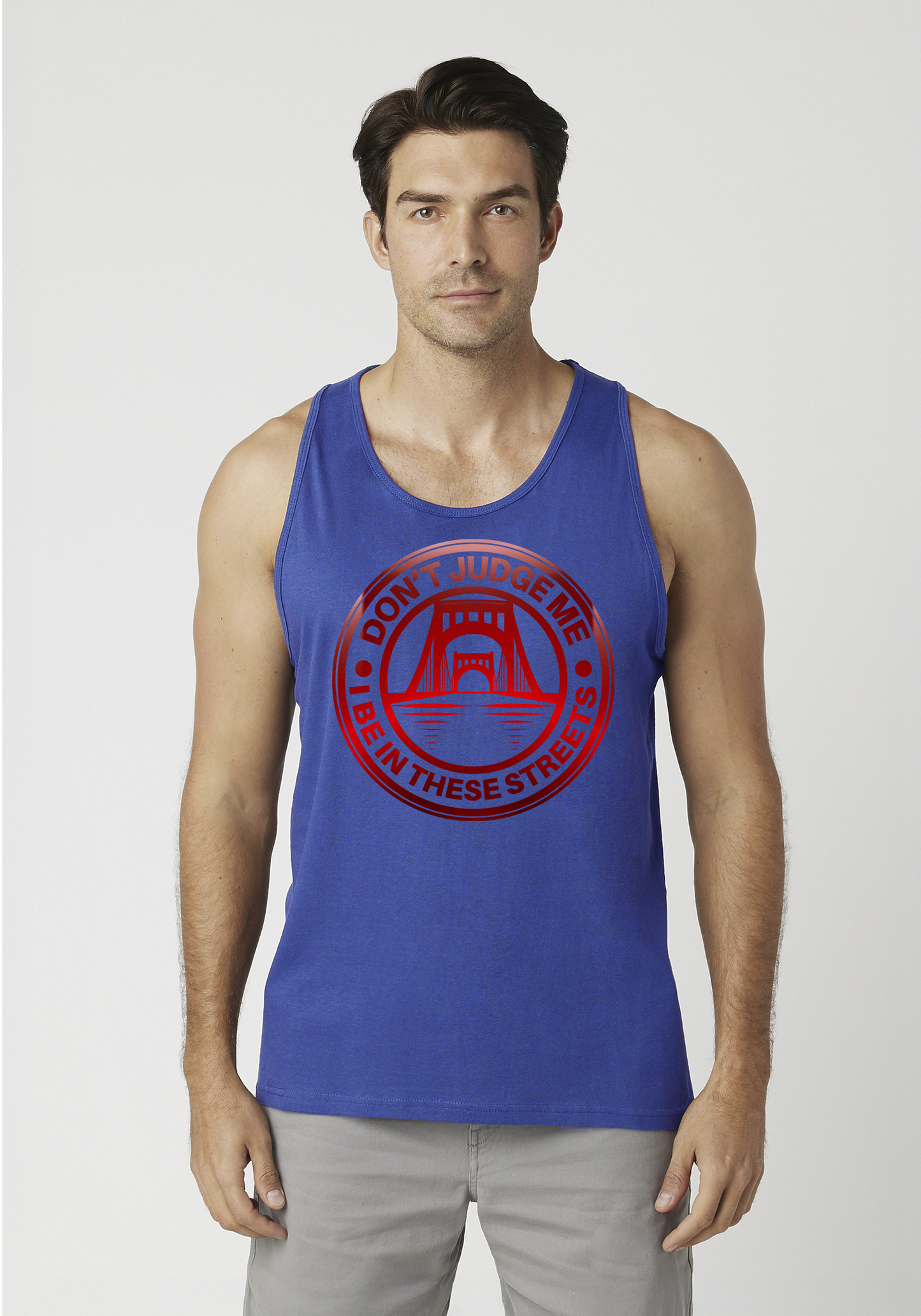 Royal Blue Men's Tank Top - The Capital
