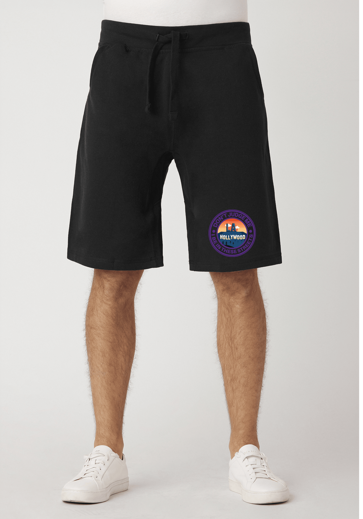 DJMC-UPLOADER:Dark-Purple:Shorts-Black-STREETS-LA-D-Purple.png