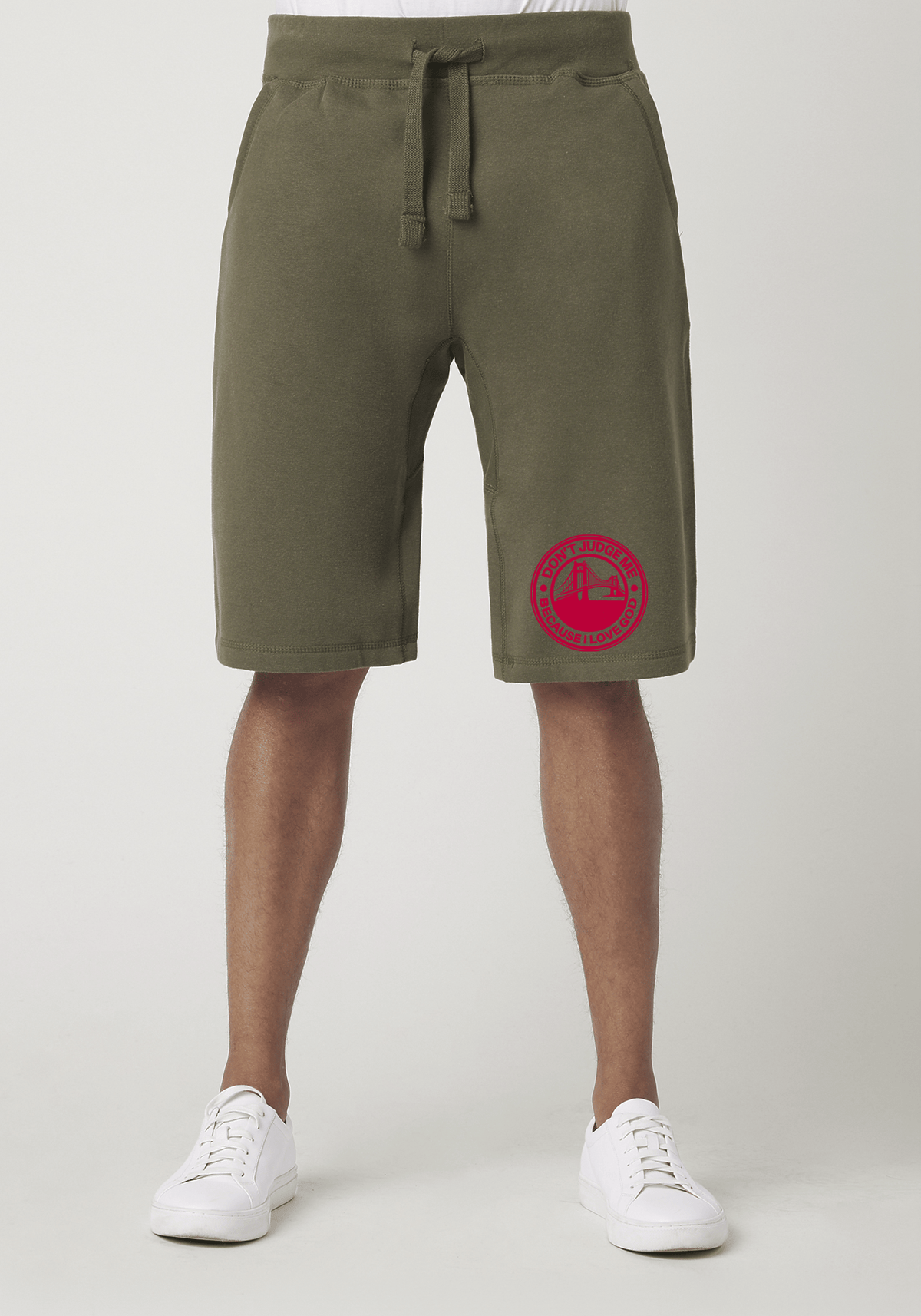 DJMC-UPLOADER:Red:Shorts-Military-Green-GOD-GoldenGate-Red.png