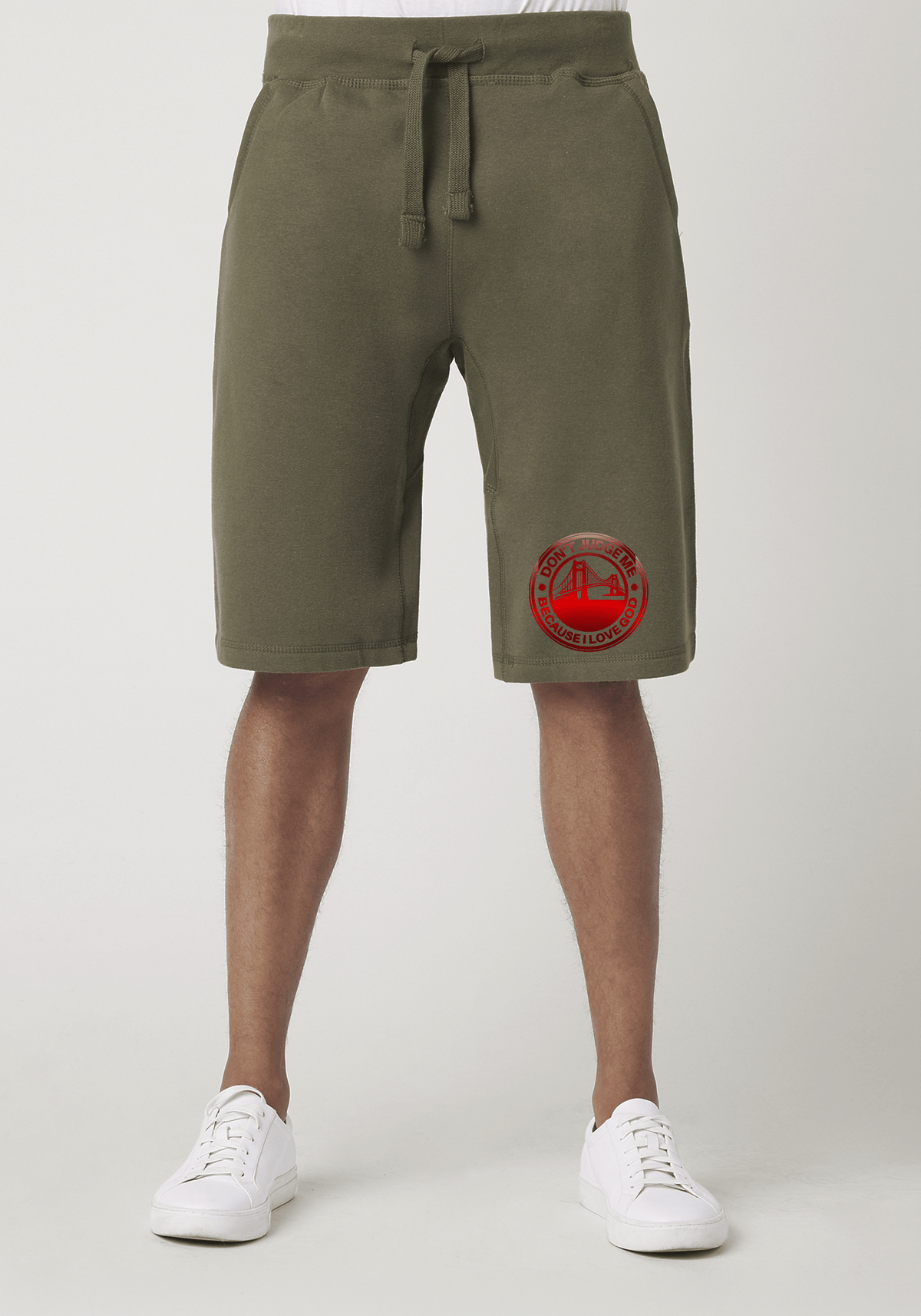 DJMC-UPLOADER:Red-Gradient:Shorts-Military-Green-GOD-GoldenGate-RedGradient.png