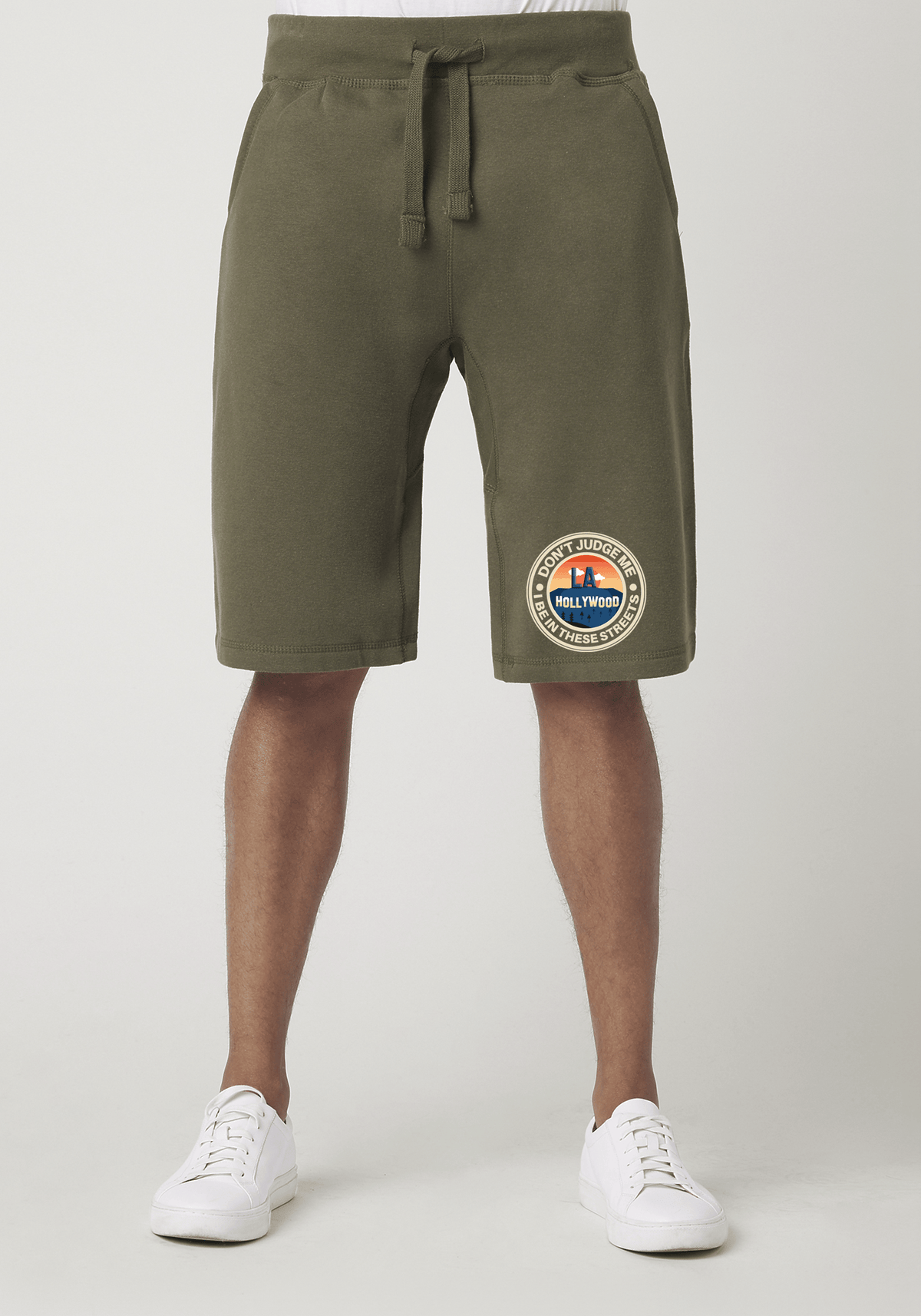 DJMC-UPLOADER:Cream:Shorts-Military-Green-STREETS-LA-Cream.png