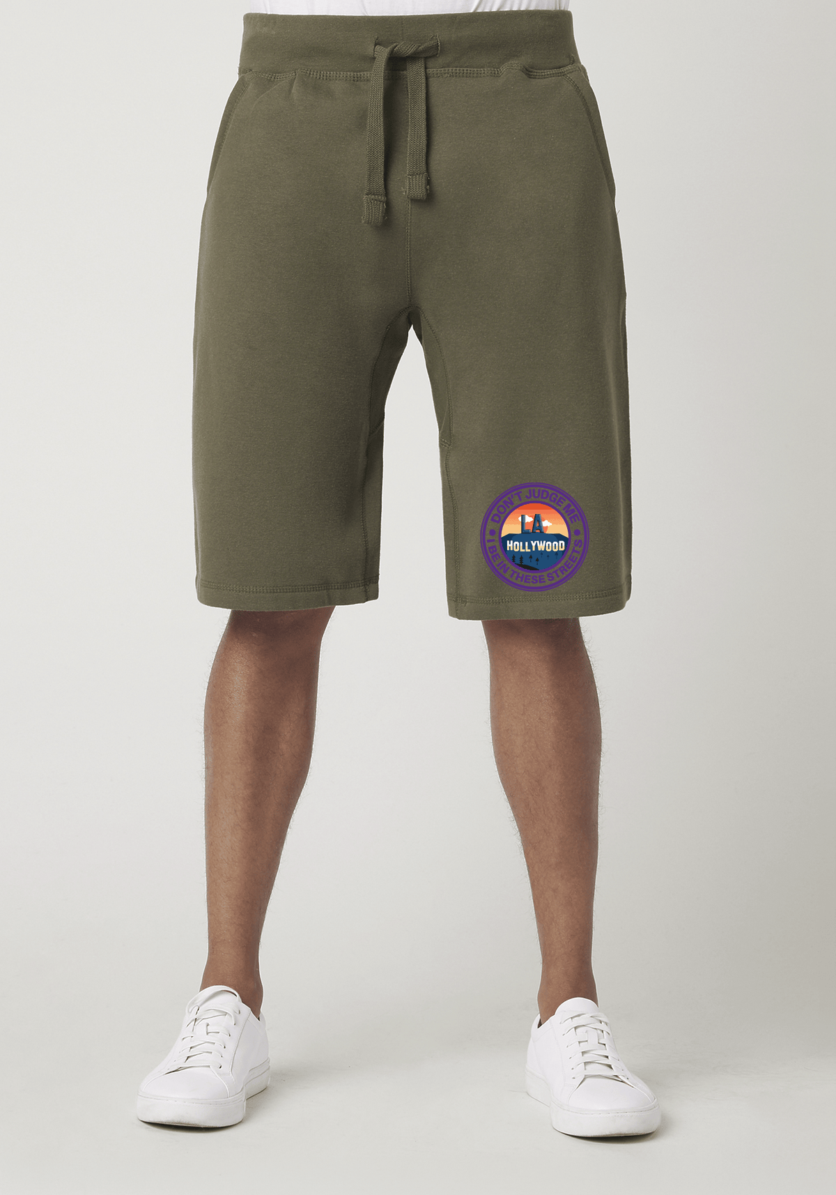 DJMC-UPLOADER:Dark-Purple:Shorts-Military-Green-STREETS-LA-D-Purple.png
