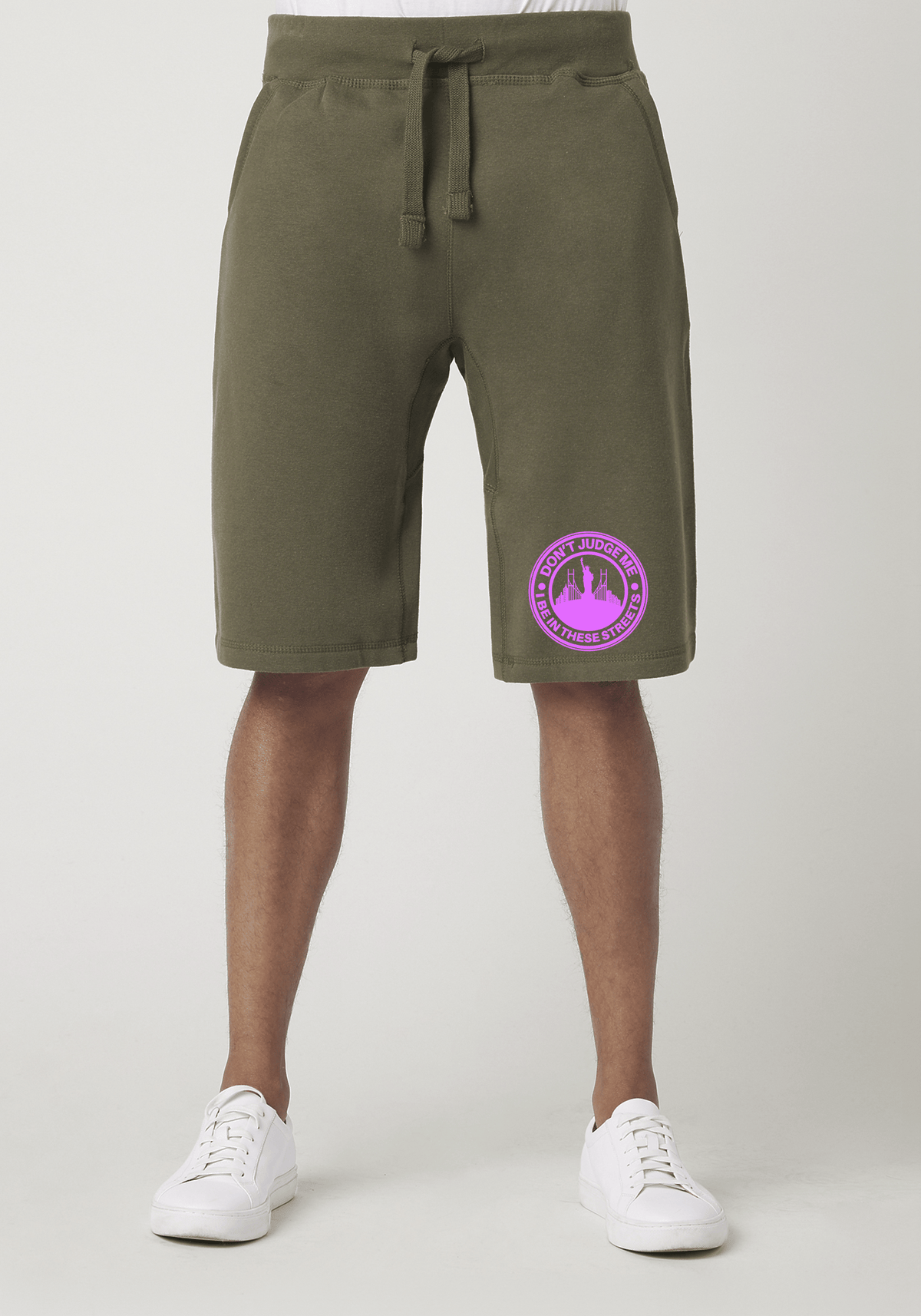 DJMC-UPLOADER:Pink:Shorts-Military-Green-STREETS-NYC-PINK.png