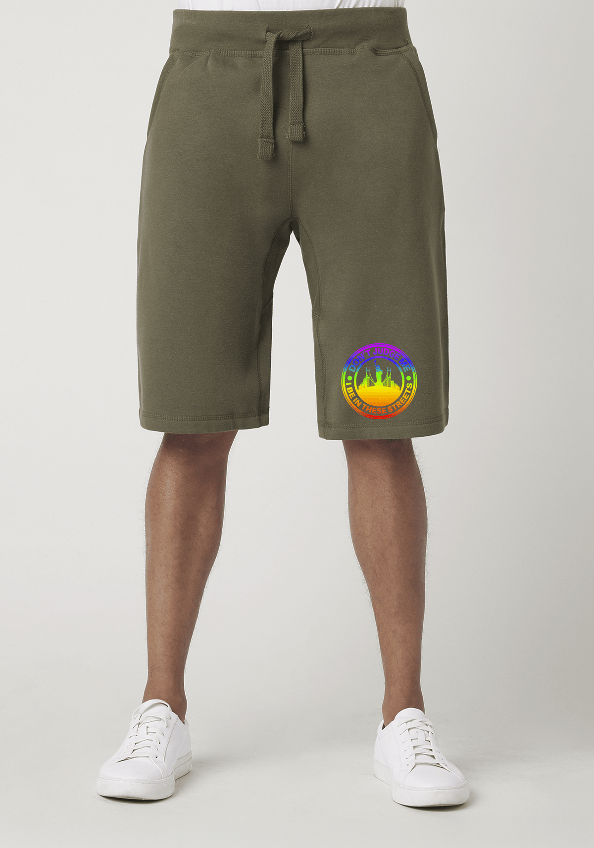 DJMC-UPLOADER:Rainbow:Shorts-Military-Green-STREETS-NYC-Rainbow.png