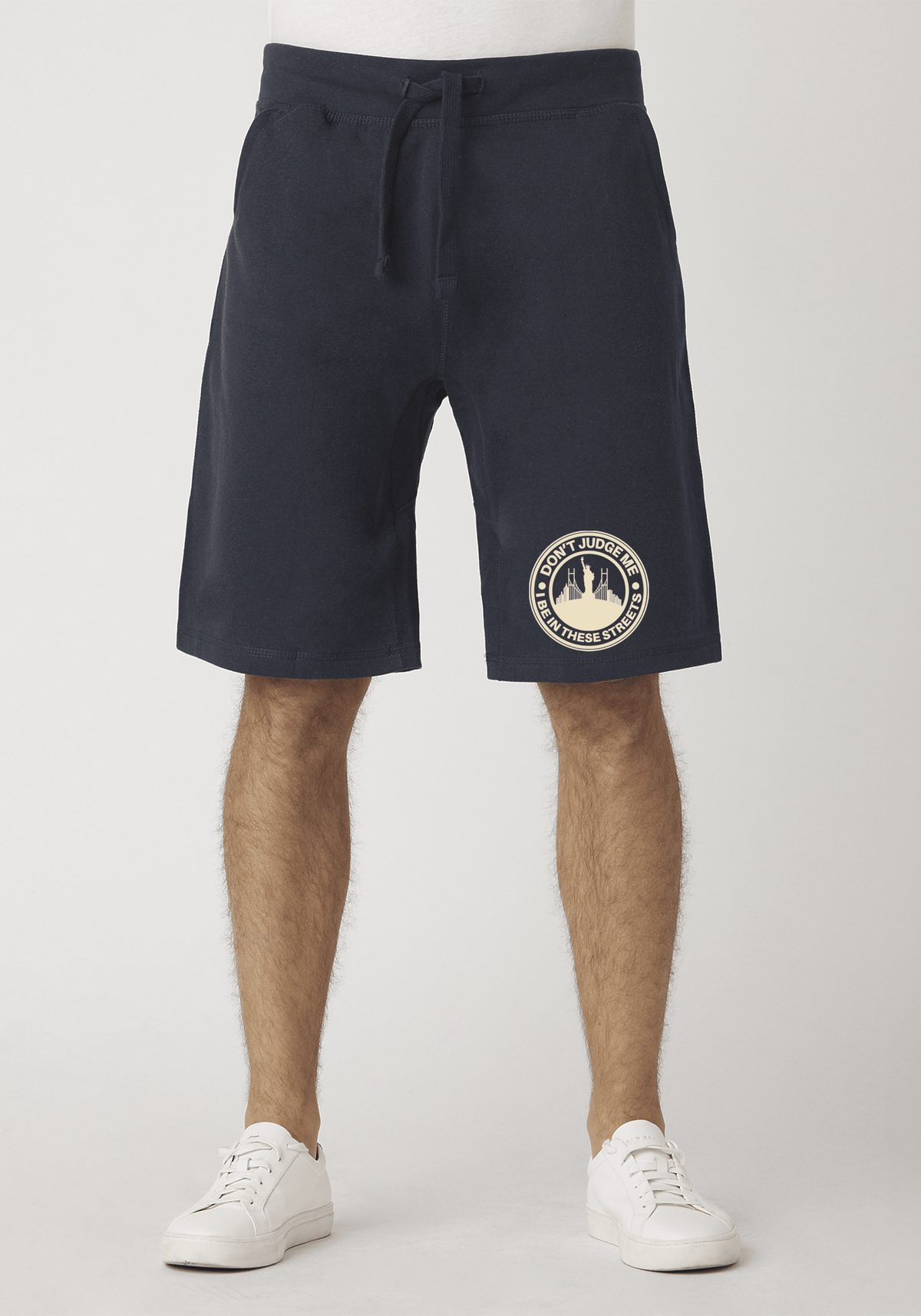 DJMC-UPLOADER:Cream:Shorts-Navy-Blue-STREETS-NYC-Cream.png