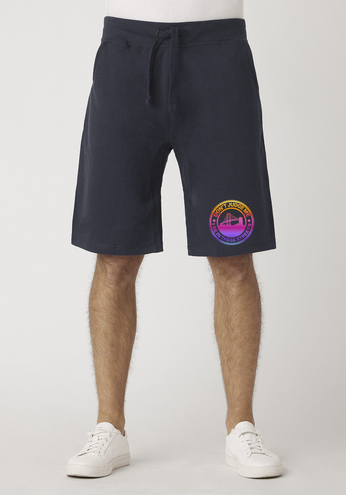 Navy Blue - Signature Shorts - The Town