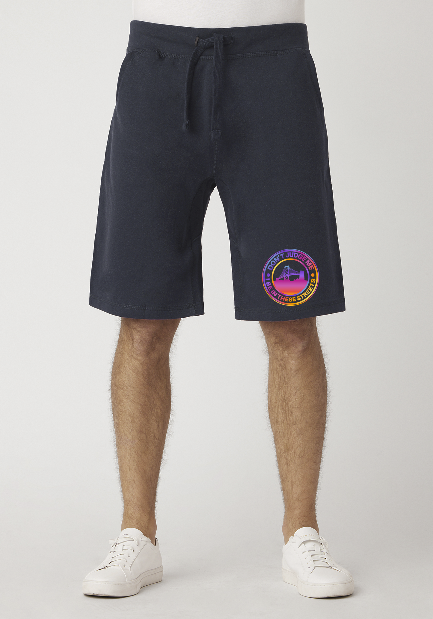 Navy Blue - Signature Shorts - The Town