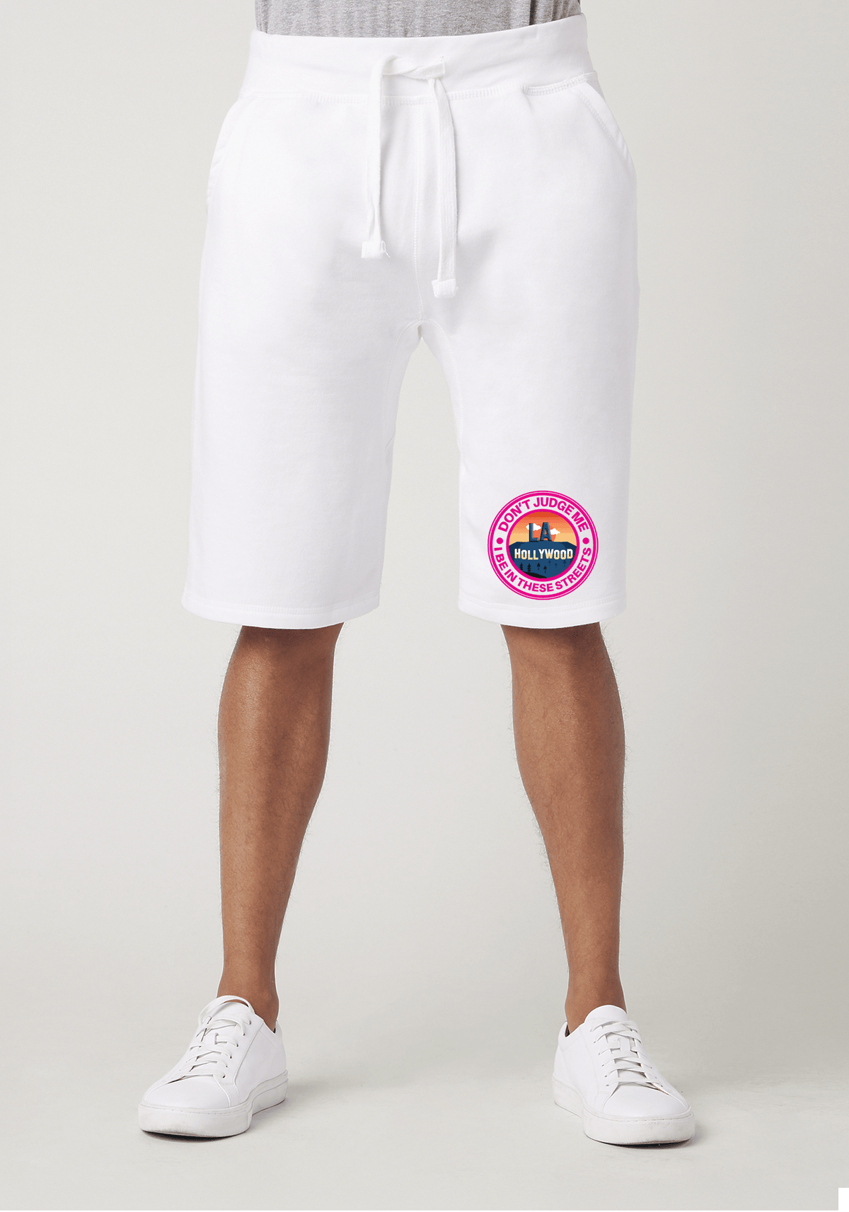 DJMC-UPLOADER:Hot Pink:Shorts-White-STREETS-LA-HotPink.png