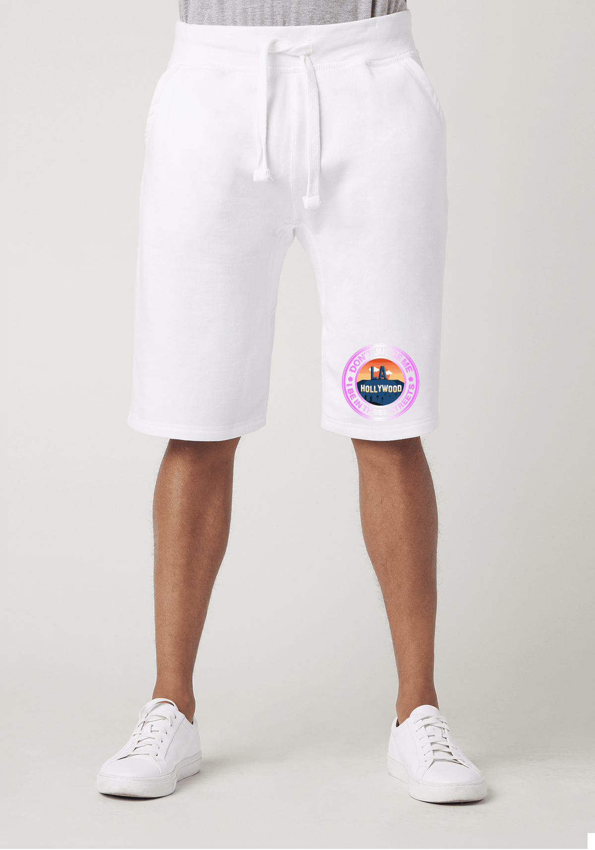 DJMC-UPLOADER:Pink-Gradient:Shorts-White-STREETS-LA-PinkGradient.png