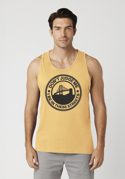 Yellow Men's Tank Top - The Town