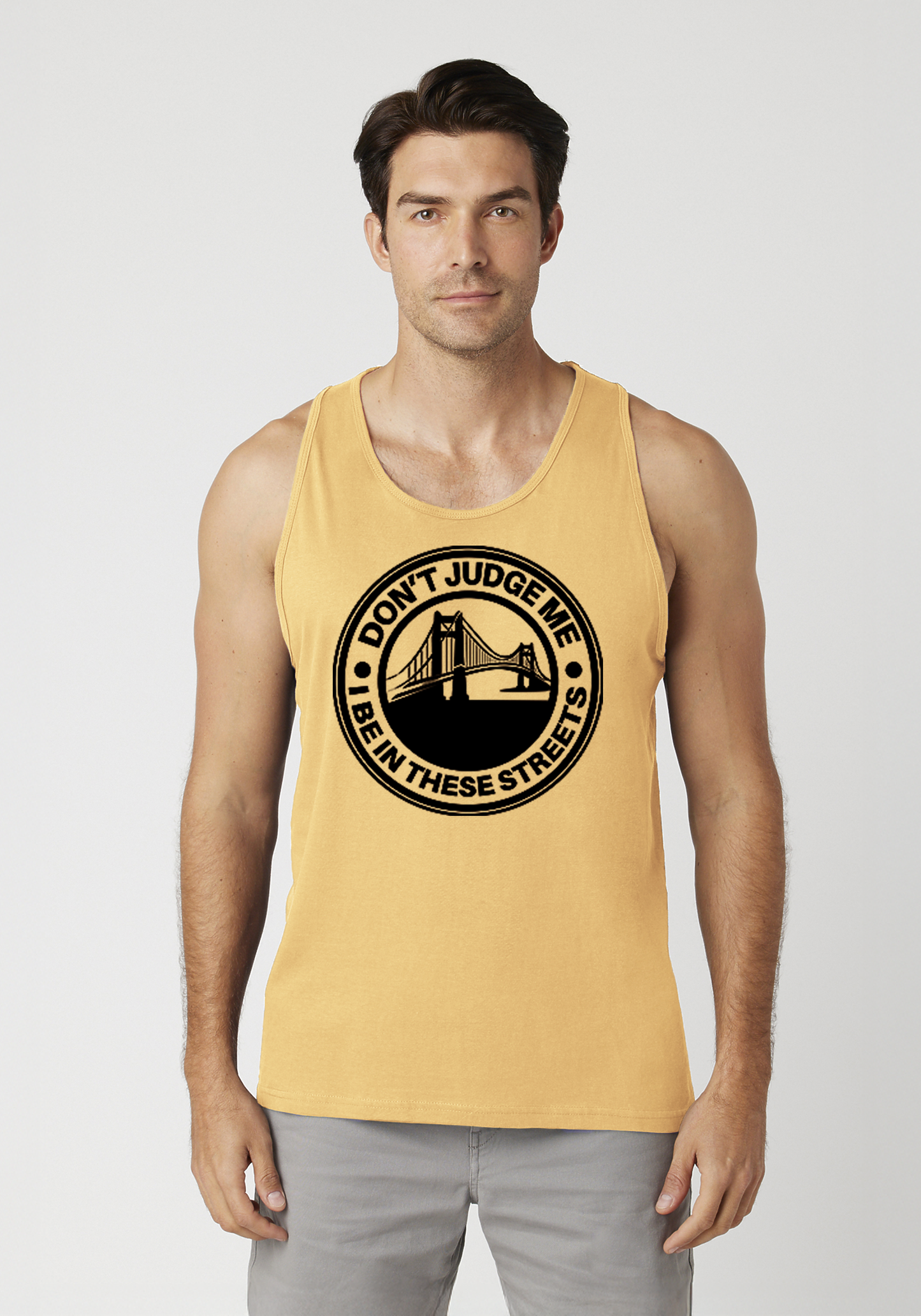 Yellow Men's Tank Top - The Bay