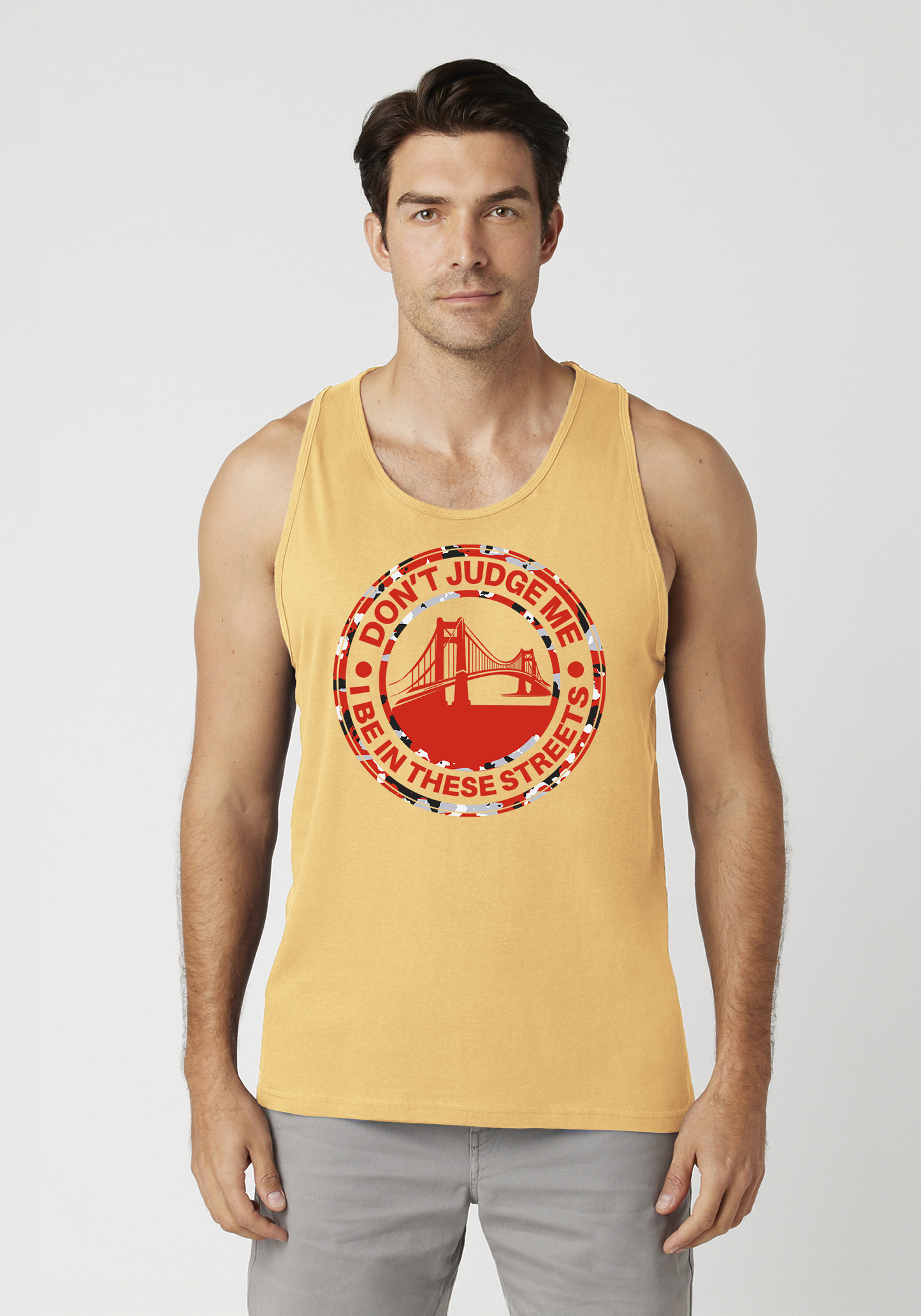 Yellow Men's Tank Top - The Bay