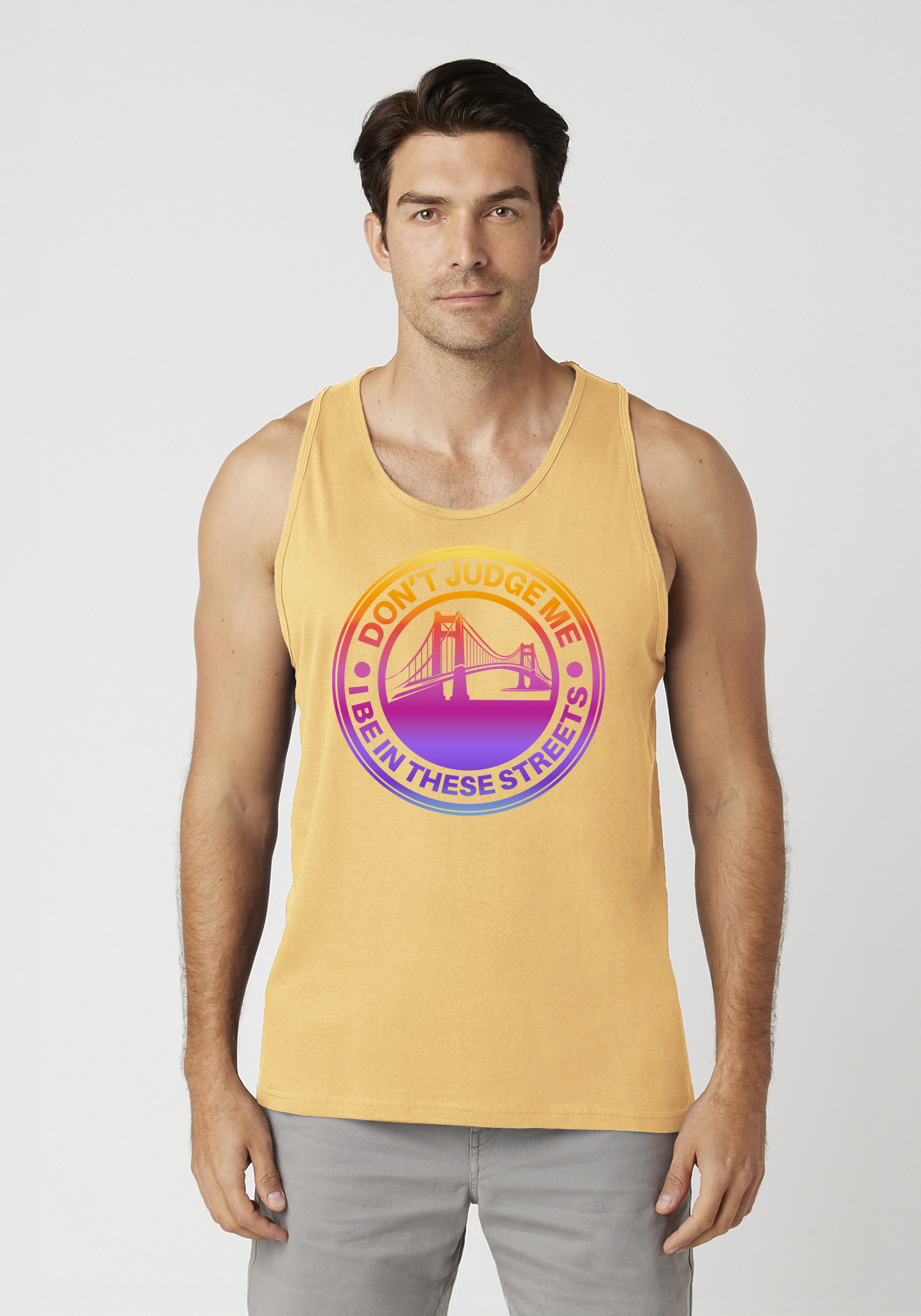 Yellow Men's Tank Top - The Bay
