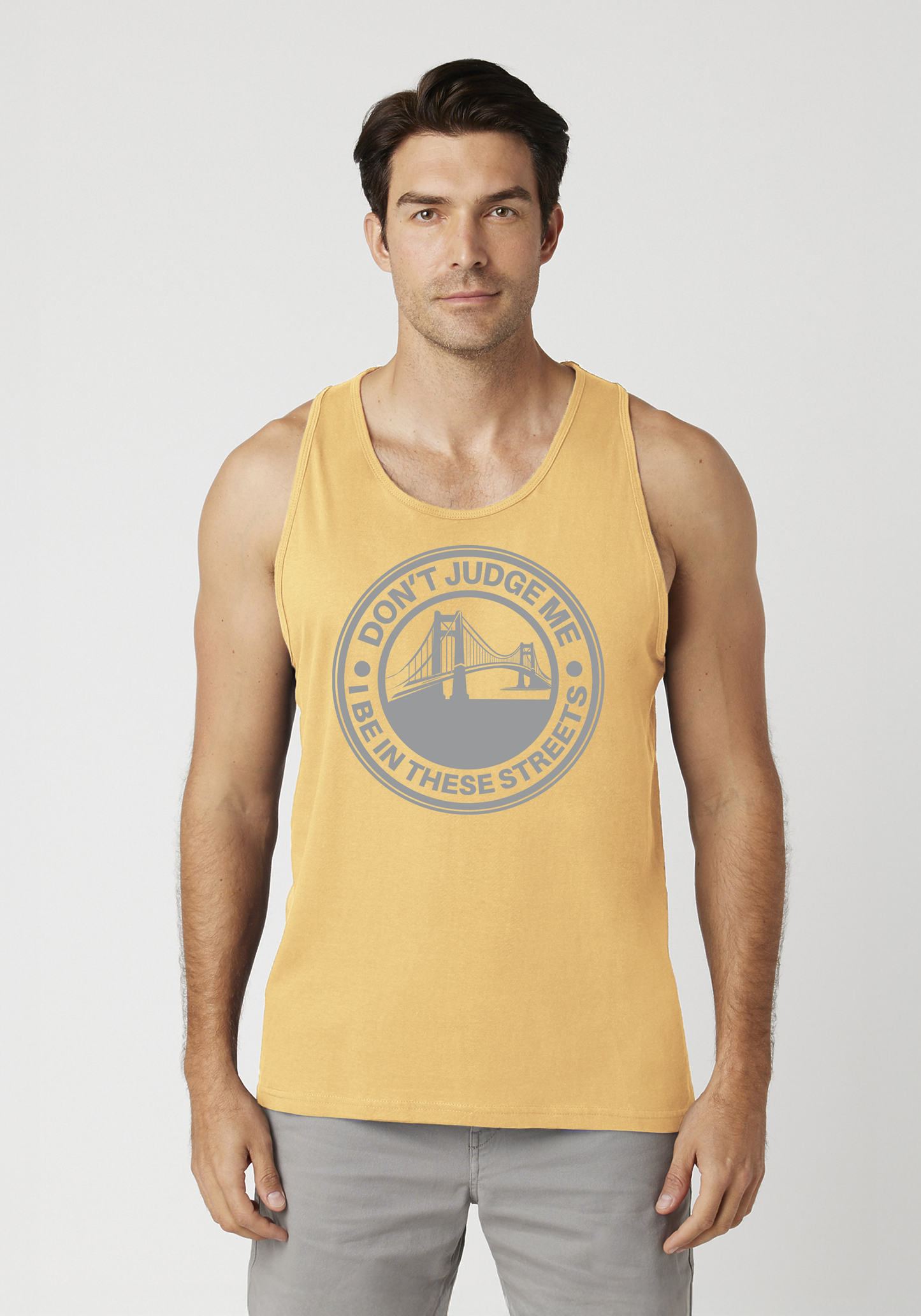Yellow Men's Tank Top - The Bay
