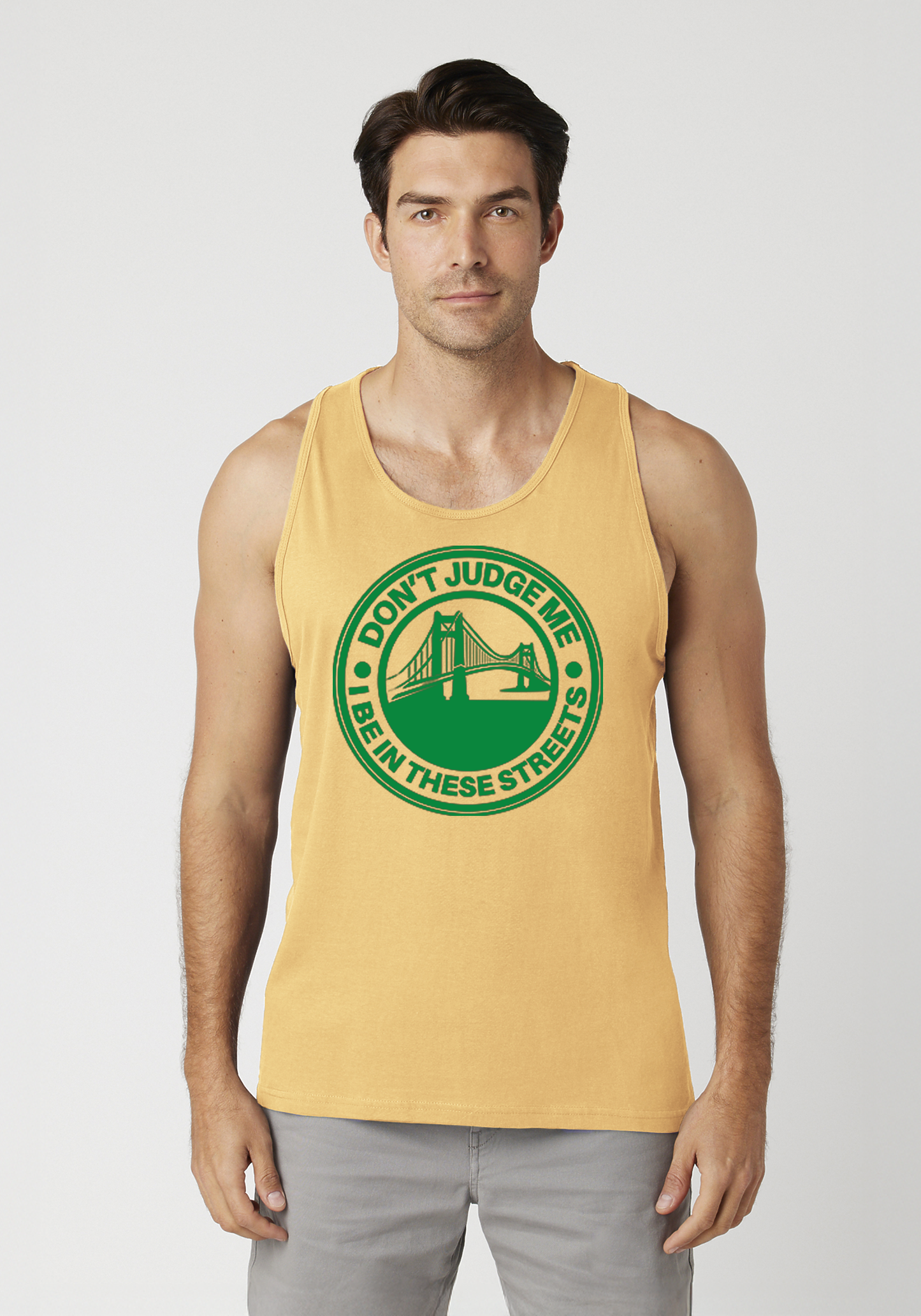 Yellow Men's Tank Top - The Bay
