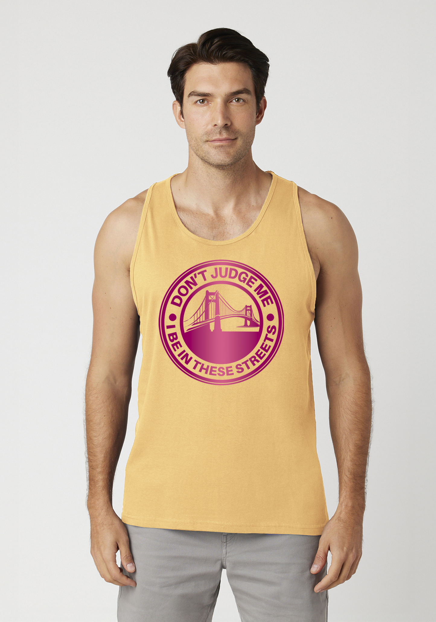 Yellow Men's Tank Top - The Bay