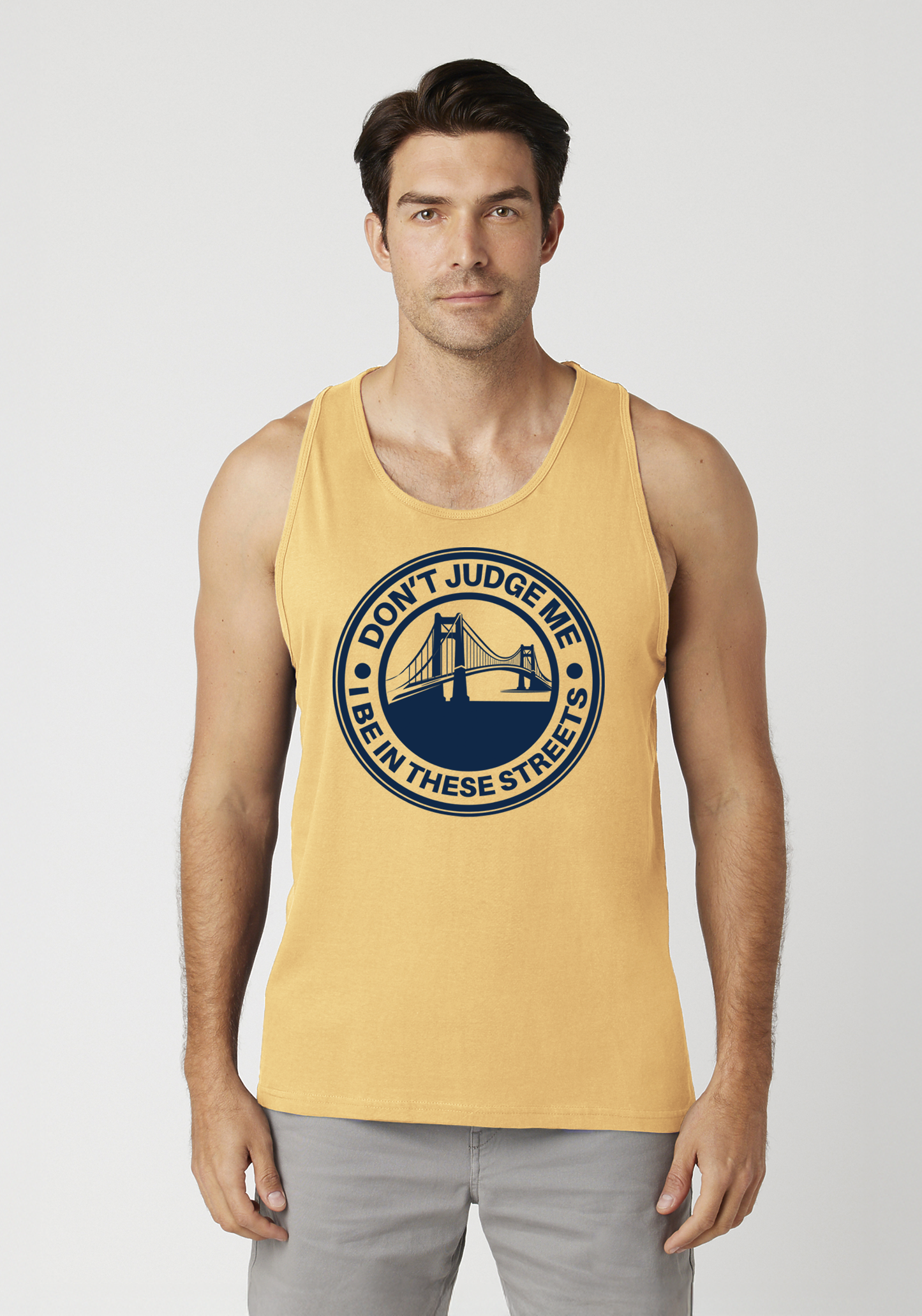 Yellow Men's Tank Top - The Bay