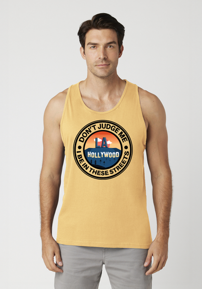 Yellow Men's Tank Top - Hollywood