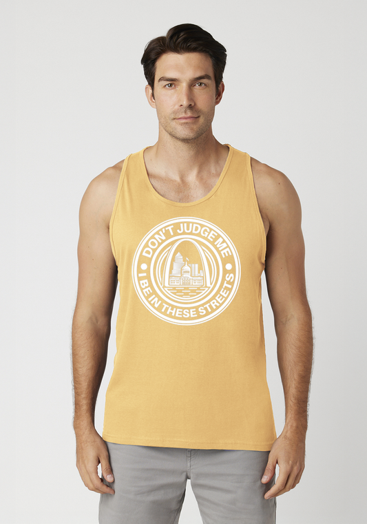 Yellow Men's Tank Top - The Lou