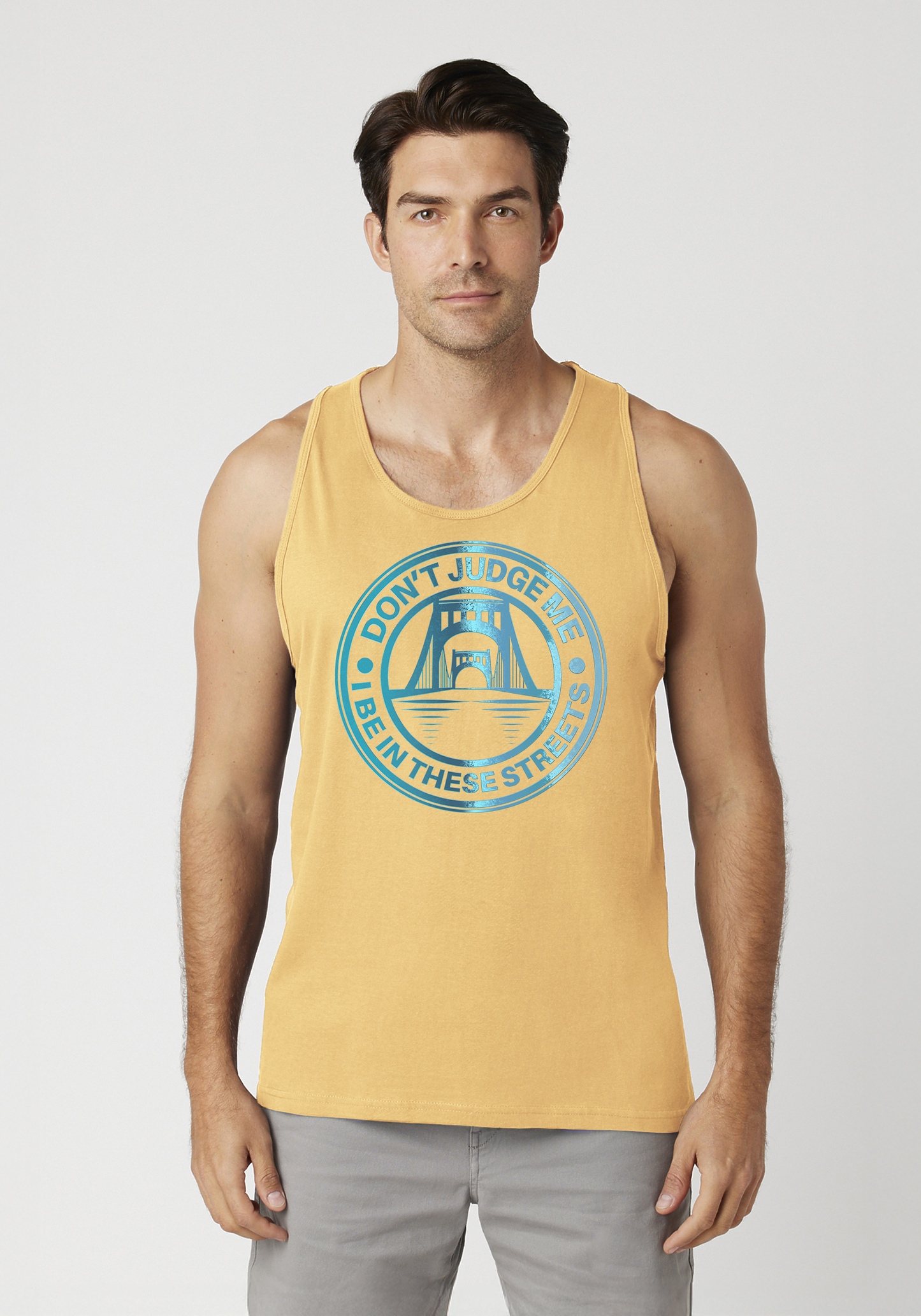 Yellow Men's Tank Top - The Capital